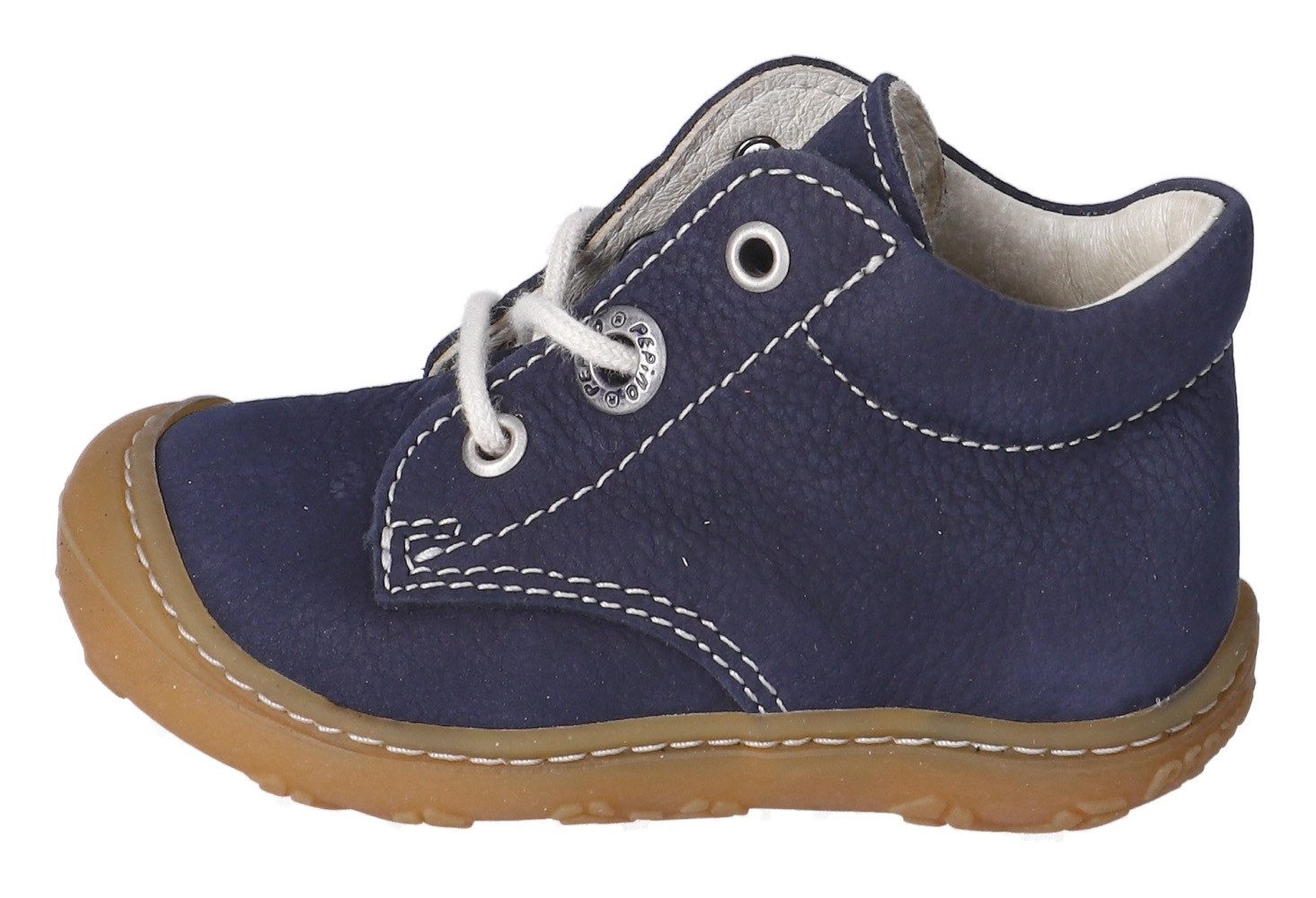PEPINO by RICOSTA Babyschoentjes CORY W DAME: Breed , veterschoen met breedtemetingssysteem, leer, maat sjabloon te downloaden