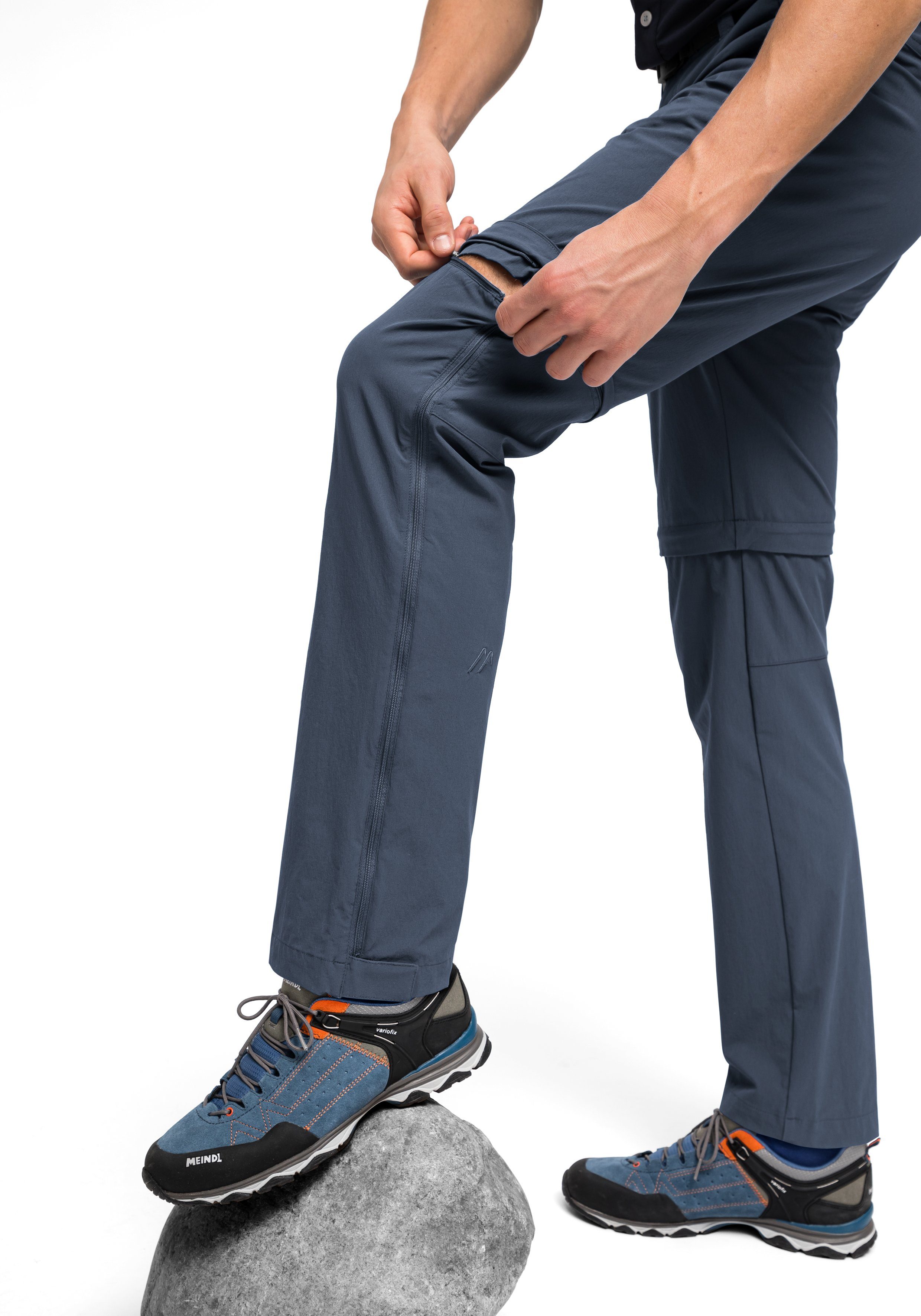 Maier Sports Functionele broek TAJO Heren wandelbroek, afritsbare outdoorbroek, 4 zakken, regular fit
