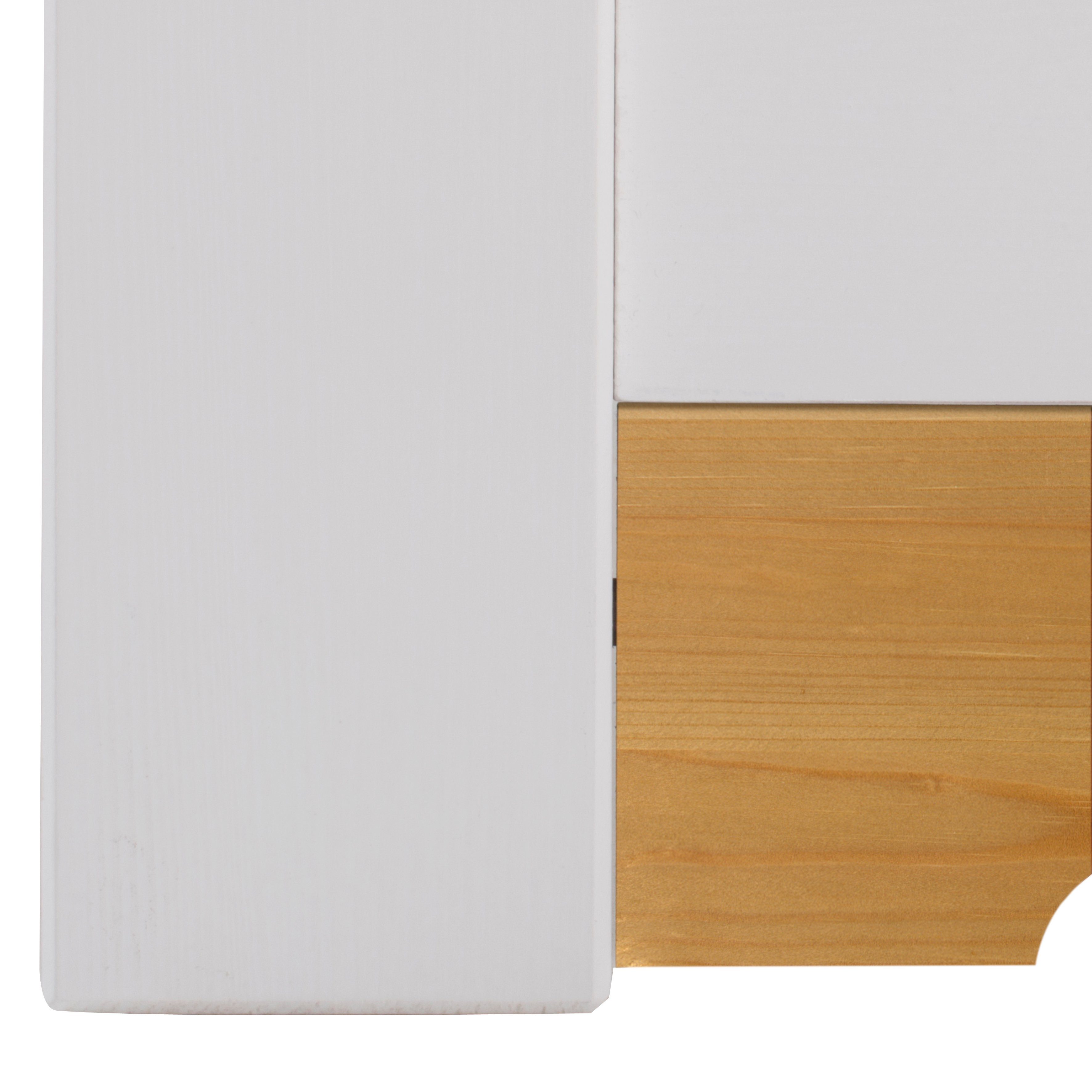 Home affaire Massief houten ledikant Konrad, hoge belasting! FSC® gecertificeerd massief hout van massief dennenhout, fsc®-gecertificeerd, inclusief lattenbodem