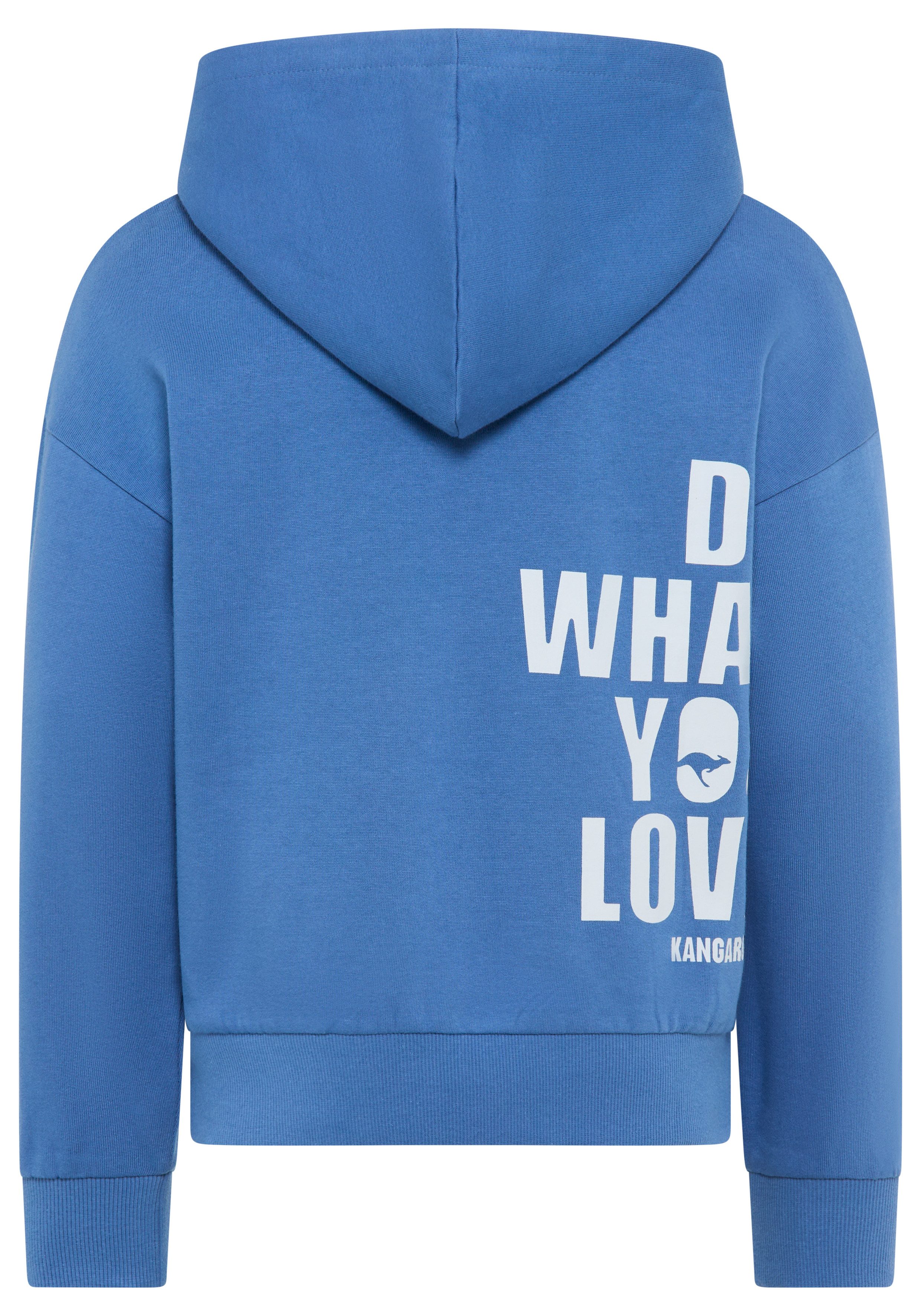 KangaROOS Hoodie met rugprint Met print voor en achter