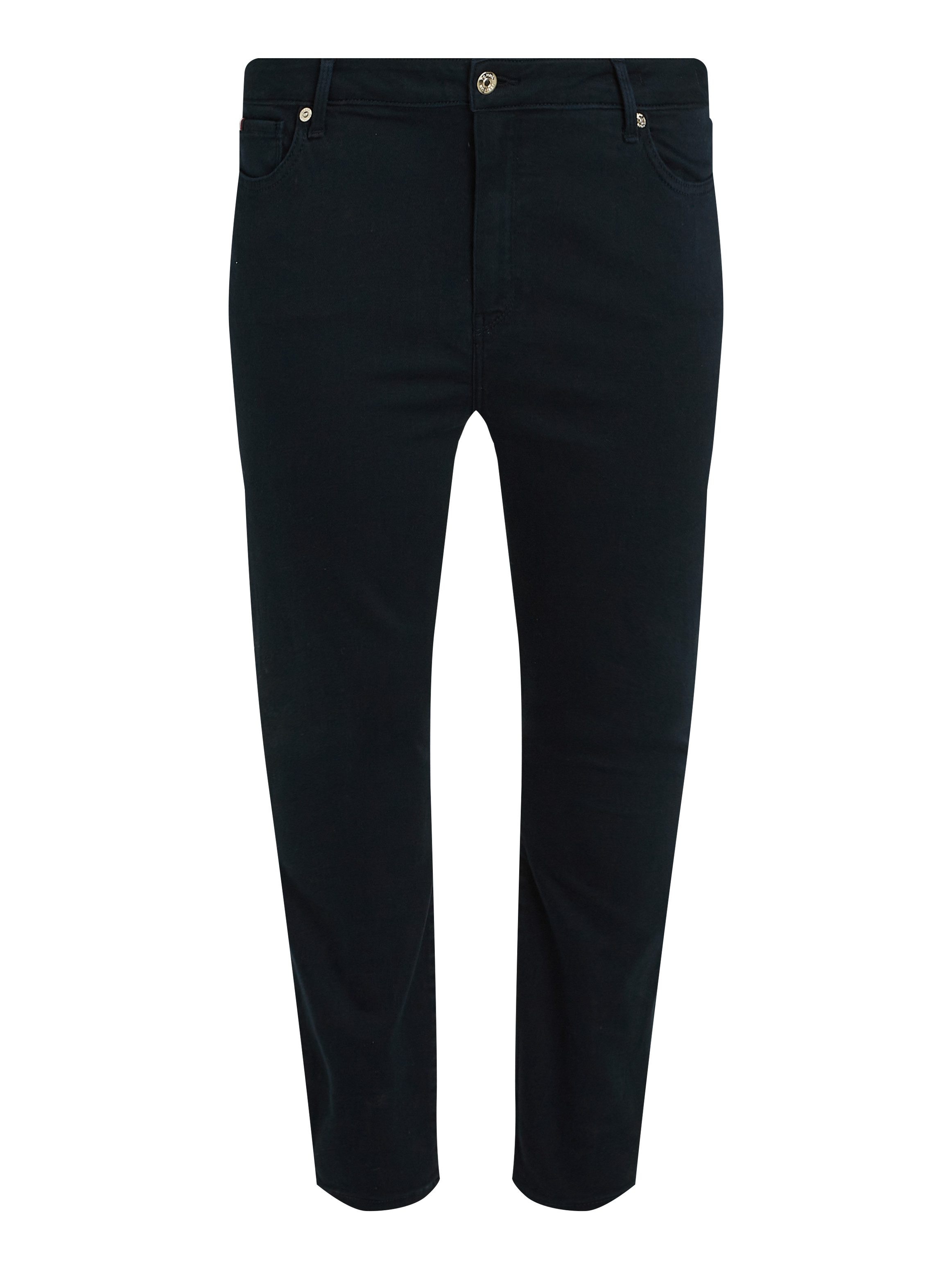 Tommy Hilfiger Curve Skinny fit jeans CRV HARLEM U SKINNY HW CLR in grote maten, tommy jeans logo-badge, stoned wash look