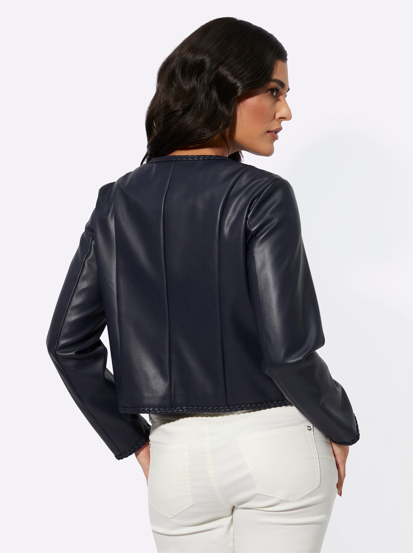Mainpol Imitatieleren blazer