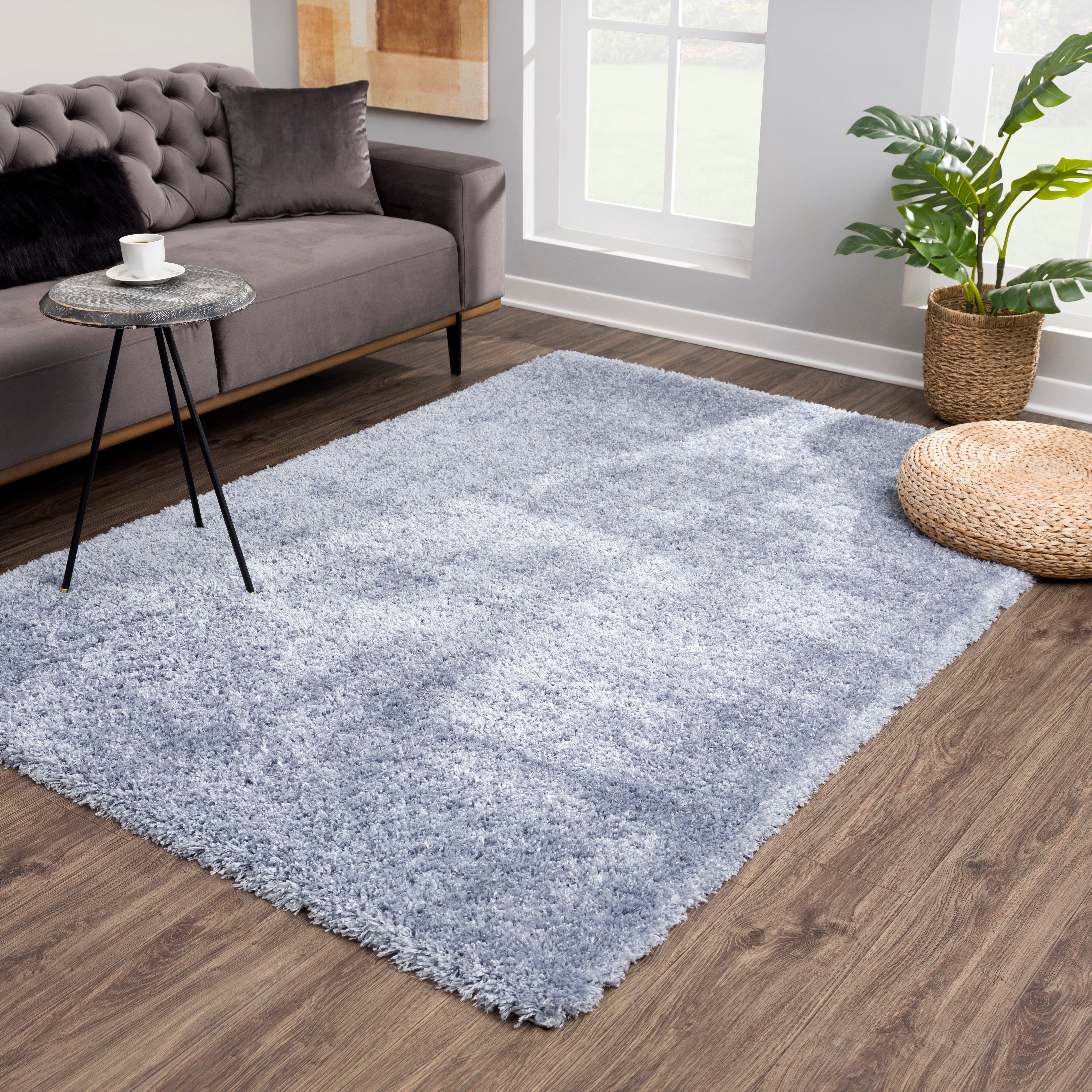 SANAT HALI Hoogpolig vloerkleed PORTO Woonkamer, lange pool, shaggy-vloerkleed