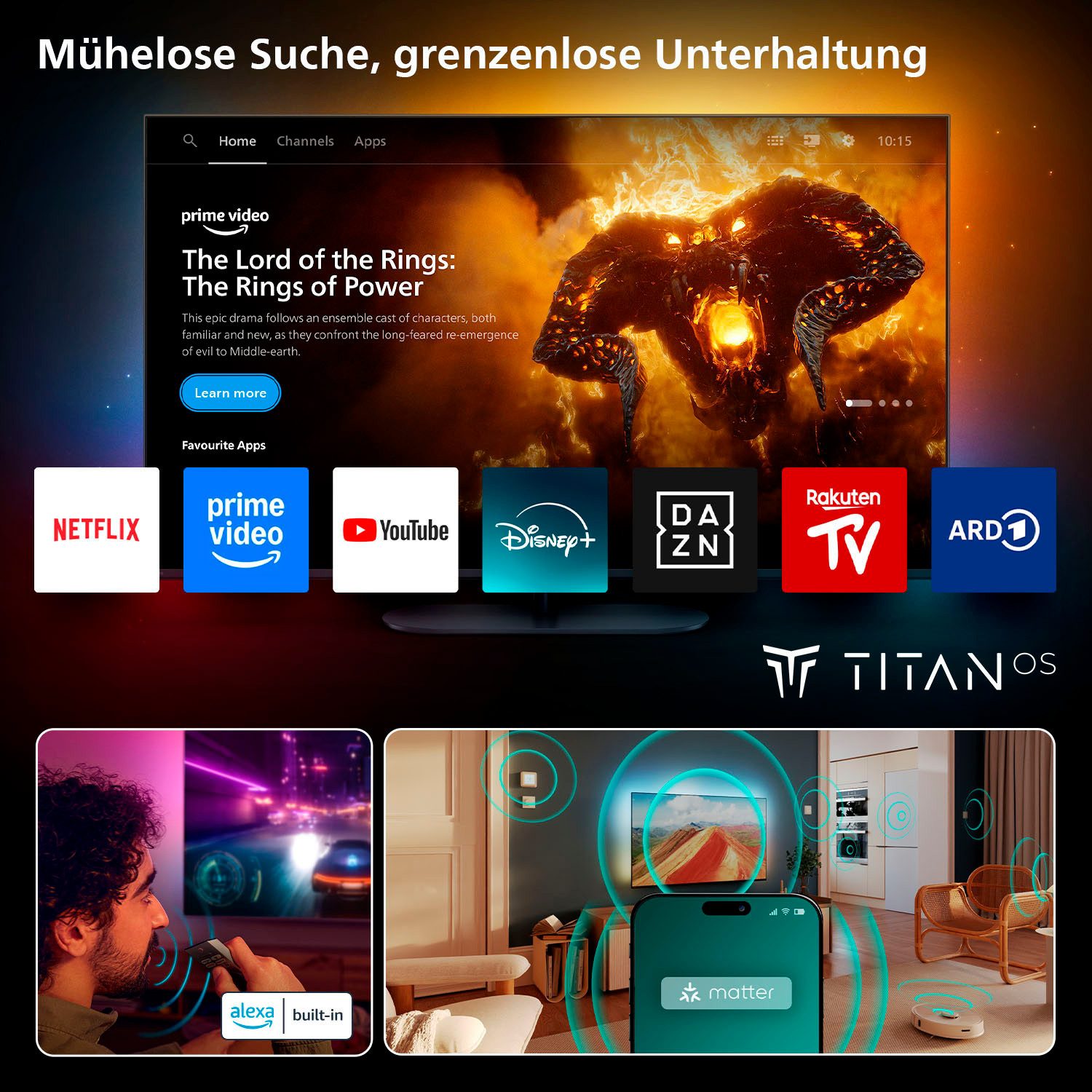Philips Mini-led-tv 55MLED910/12