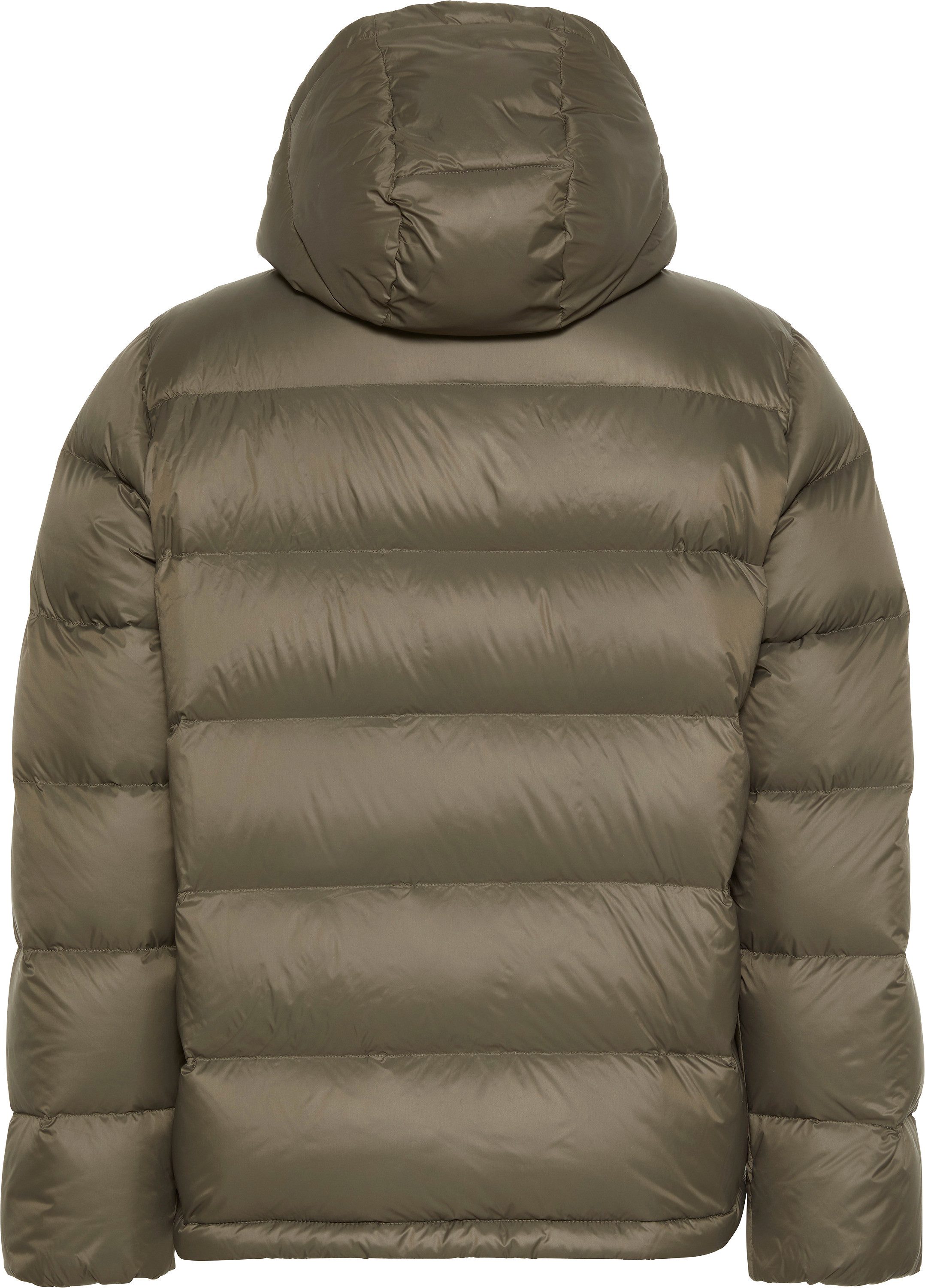 Calvin Klein Gewatteerde jas LS NYLN ZP OFF HD DW