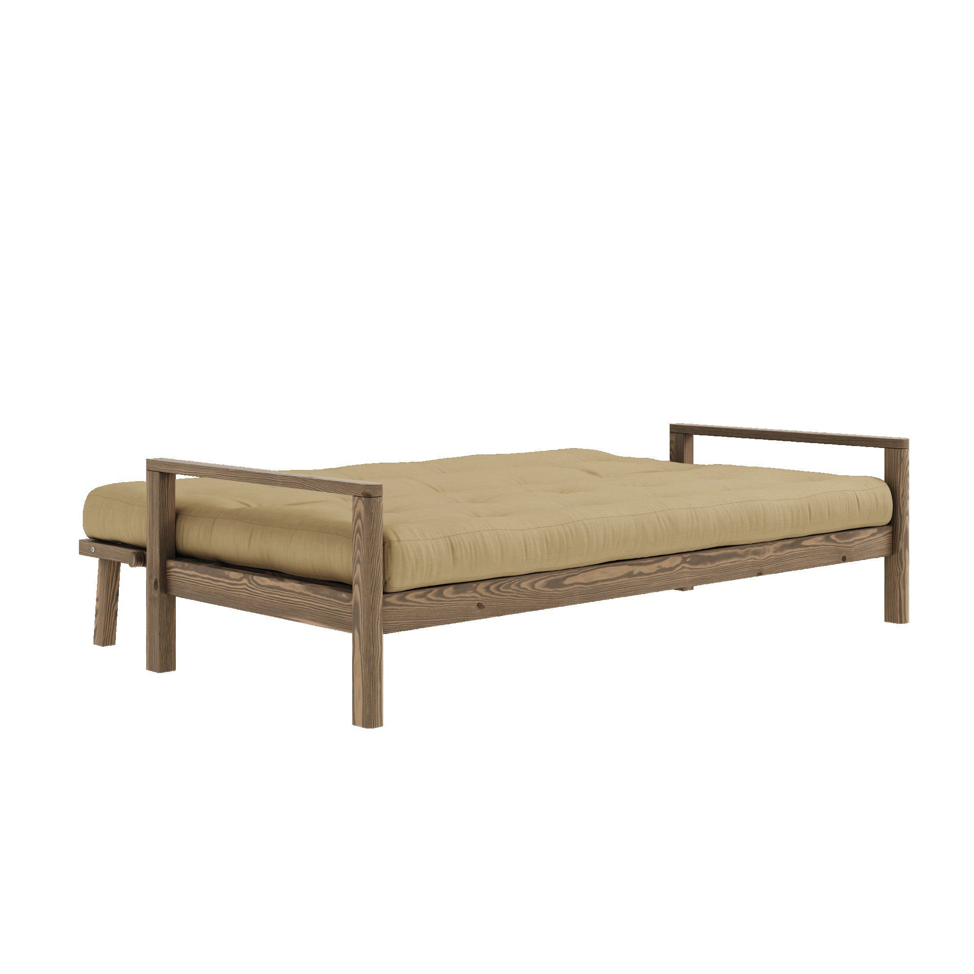 Karup Slaapbank Knob met futonmatras, verschillende kleuren, fsc®-gecertificeerd, dennenhout