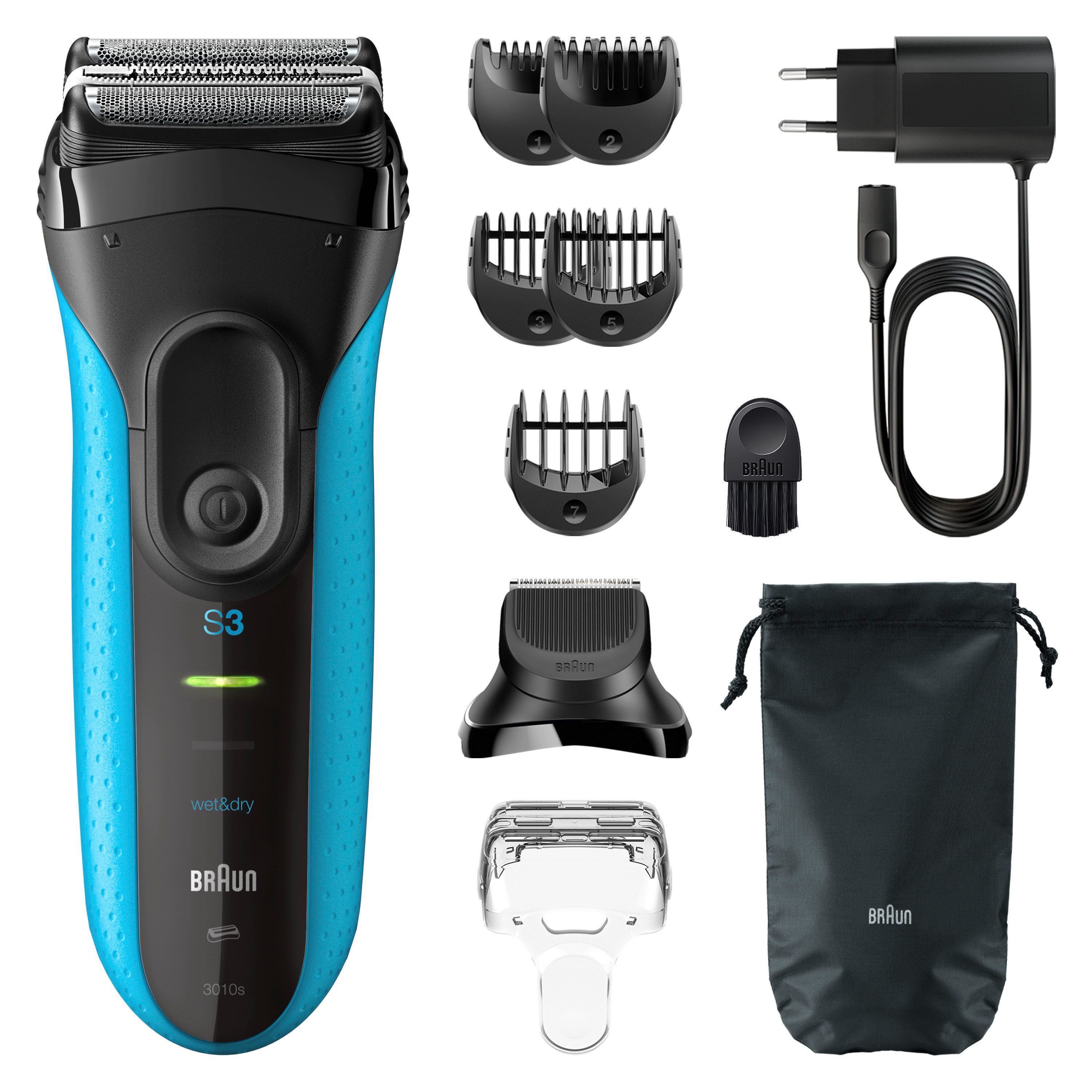 Braun Elektrisch scheerapparaat Series 3+ 3010BT