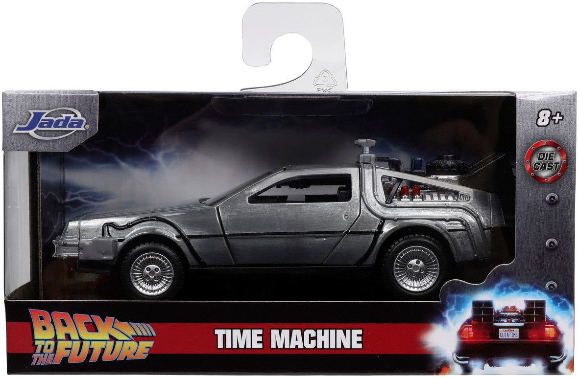 JADA Speelgoedauto Tijdmachine Back to the Future 1 1:32