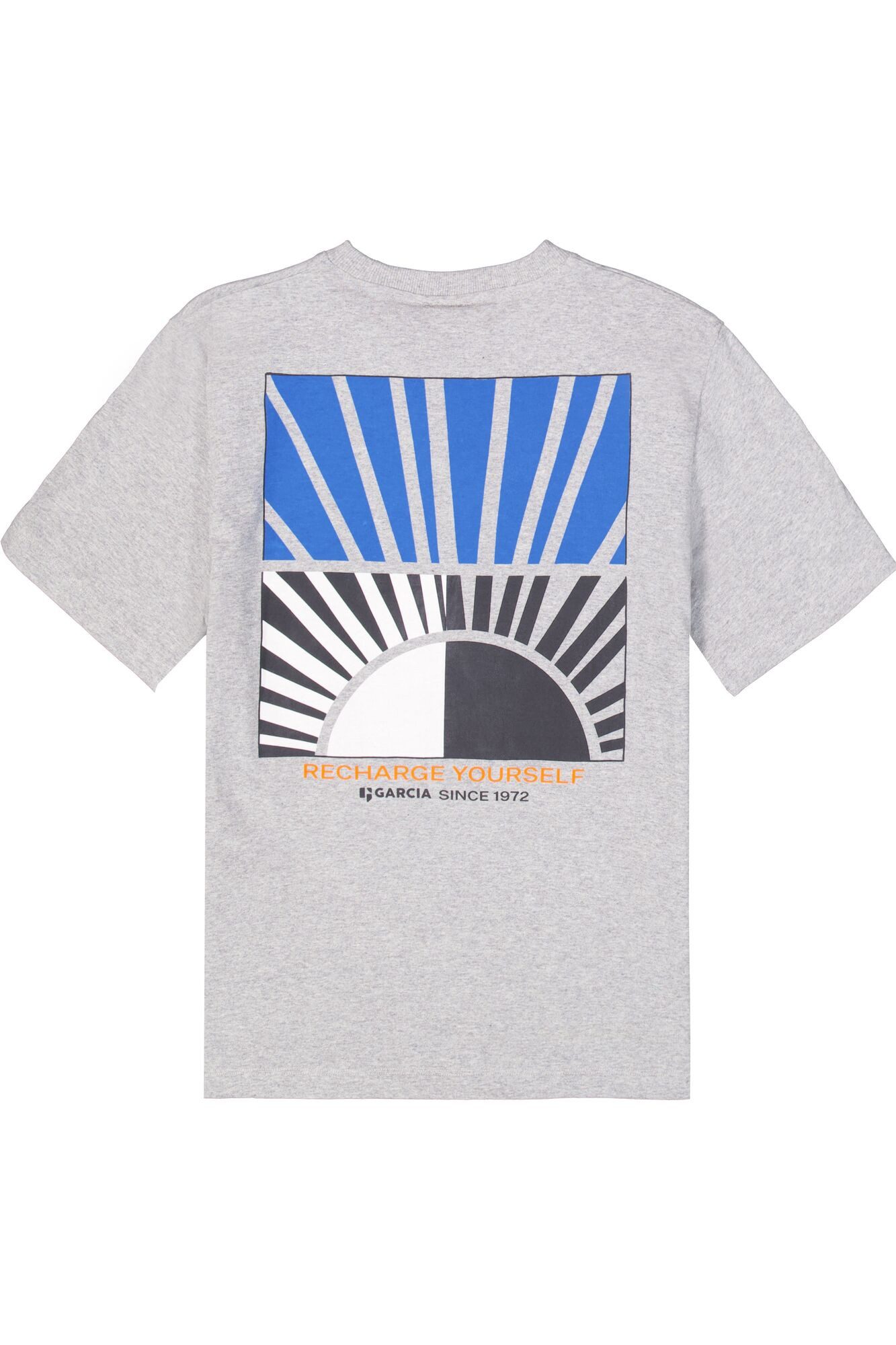 Garcia T-shirt met front- en backprint voor jongens