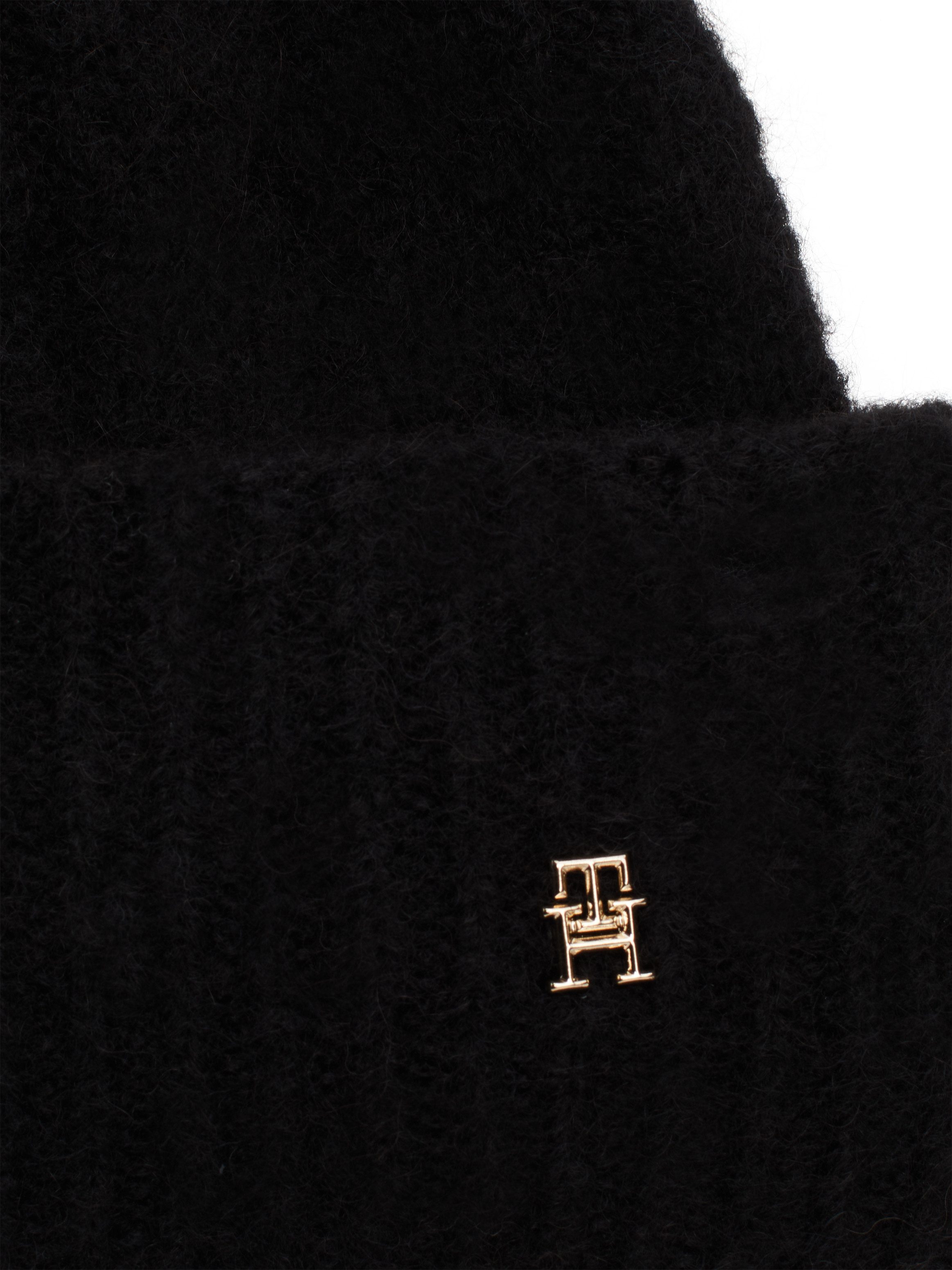 Tommy Hilfiger Beanie TH TIMELESS BEANIE met monogram-embleem