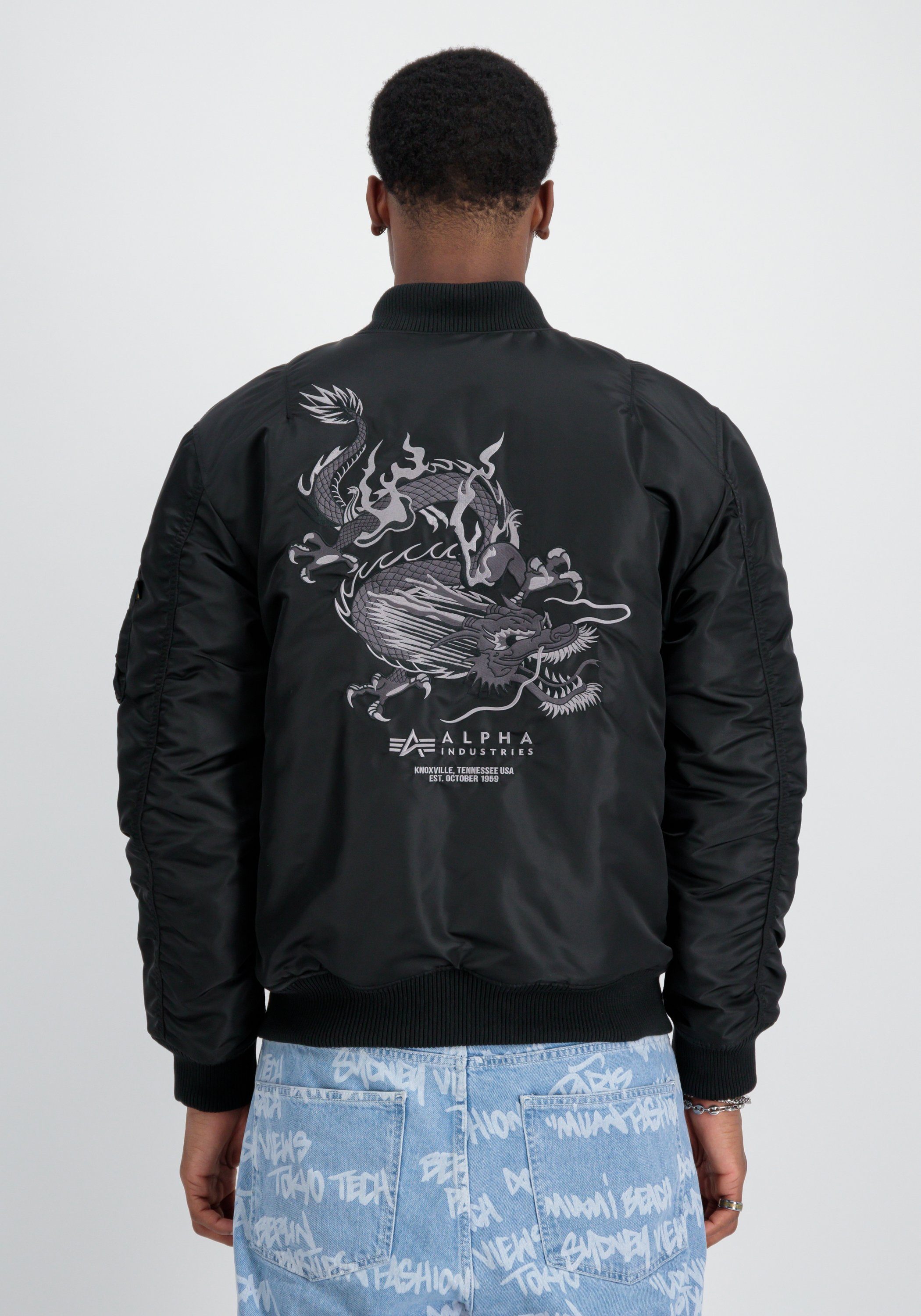 Alpha Industries Bomberjack Alpha Industries Men - Bomber Jackets MA-1 Dragon Embroidery