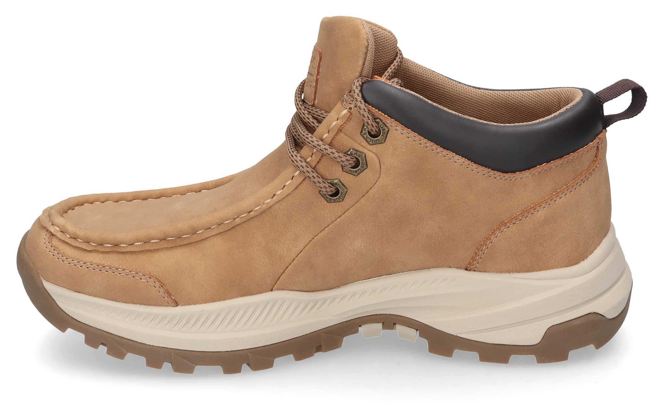 Dockers by Gerli Veterschoenen trekking laarzen veterschoenen met modieuze mocassin-decoratieve naad