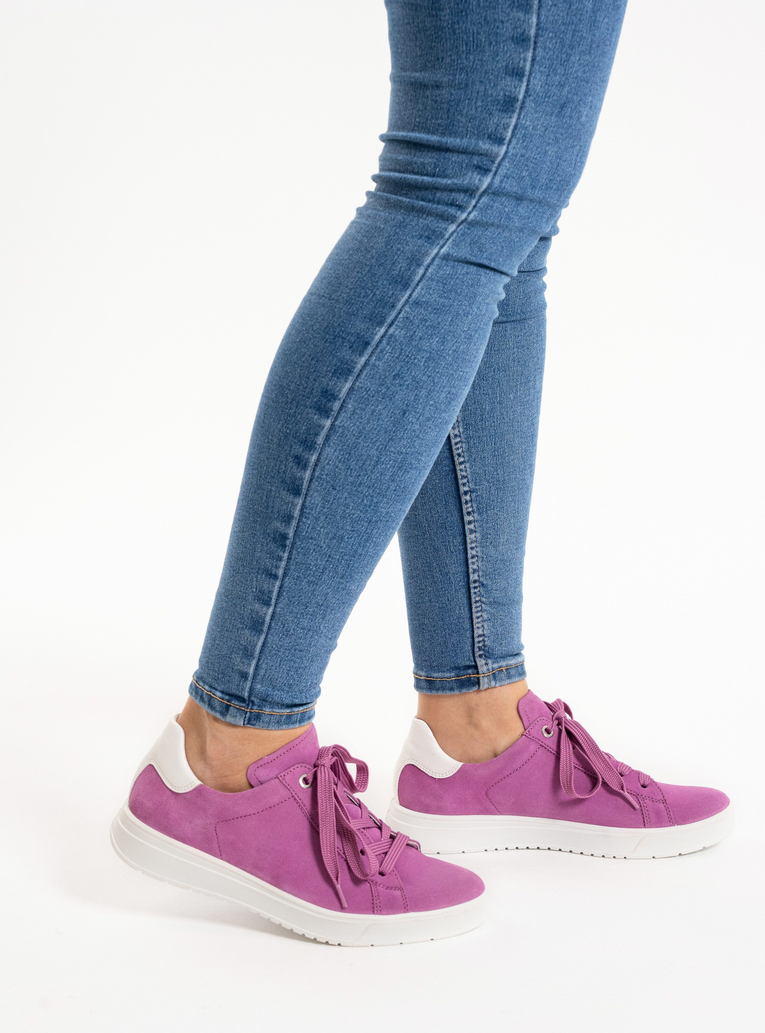 Ara Sneakers Rome , veterschoen, retro sneaker, comfortabele schoen in comfortabele breedte g (= breed)