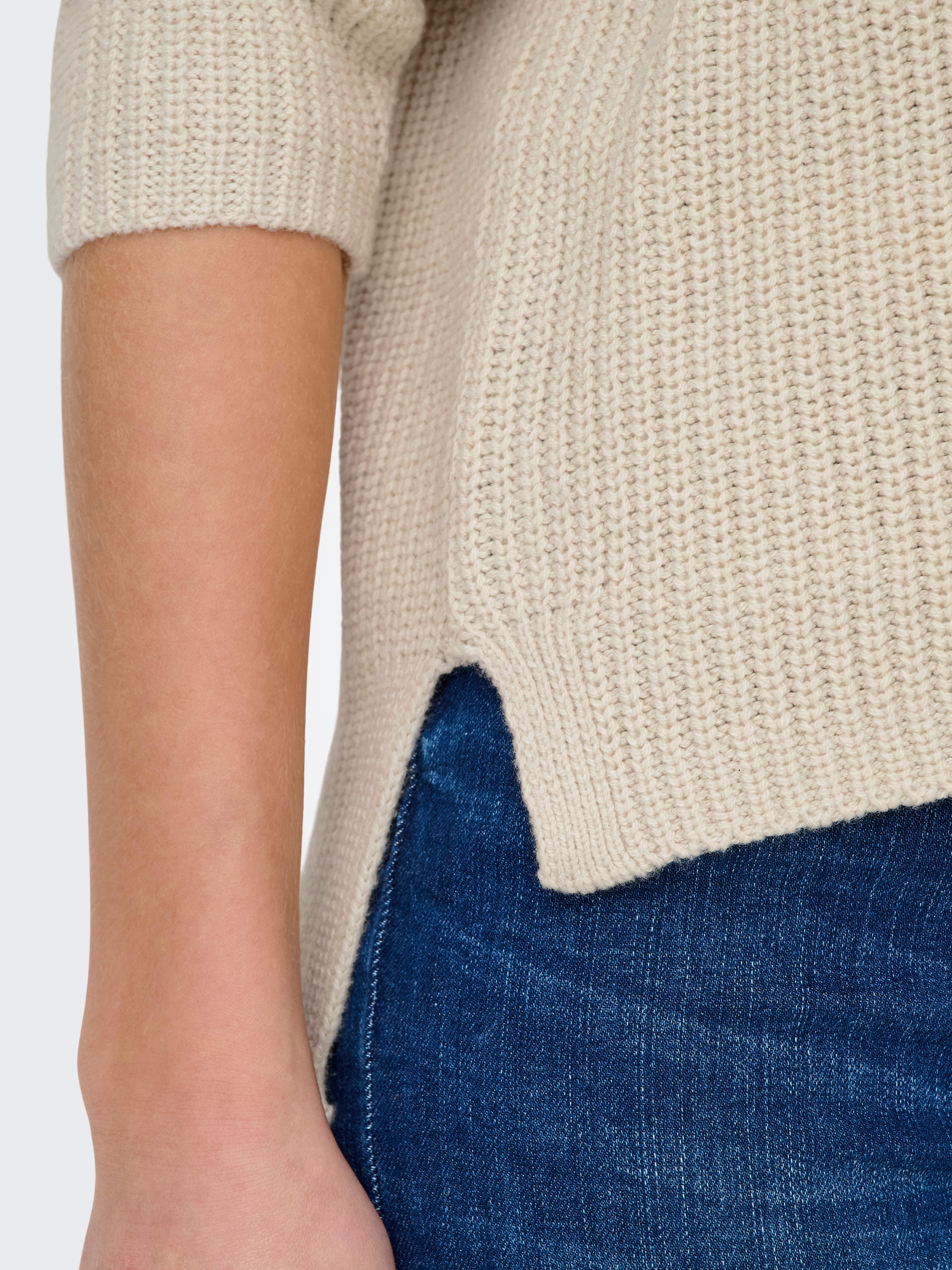 Only Trui met ronde hals ONLLUNA LS O-NECK PULLOVER KNT NCA