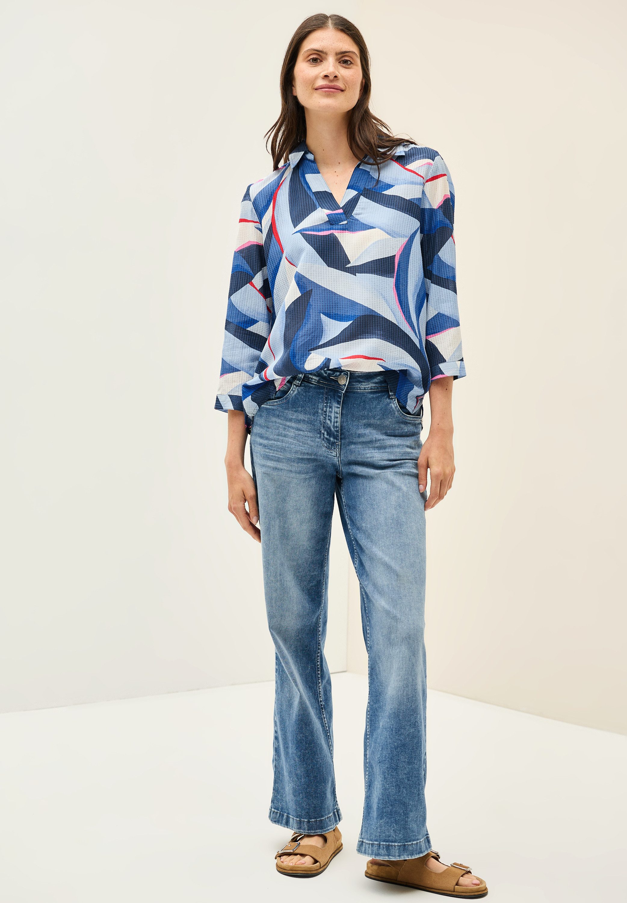Cecil Overhemdblouse met grafisch patroon