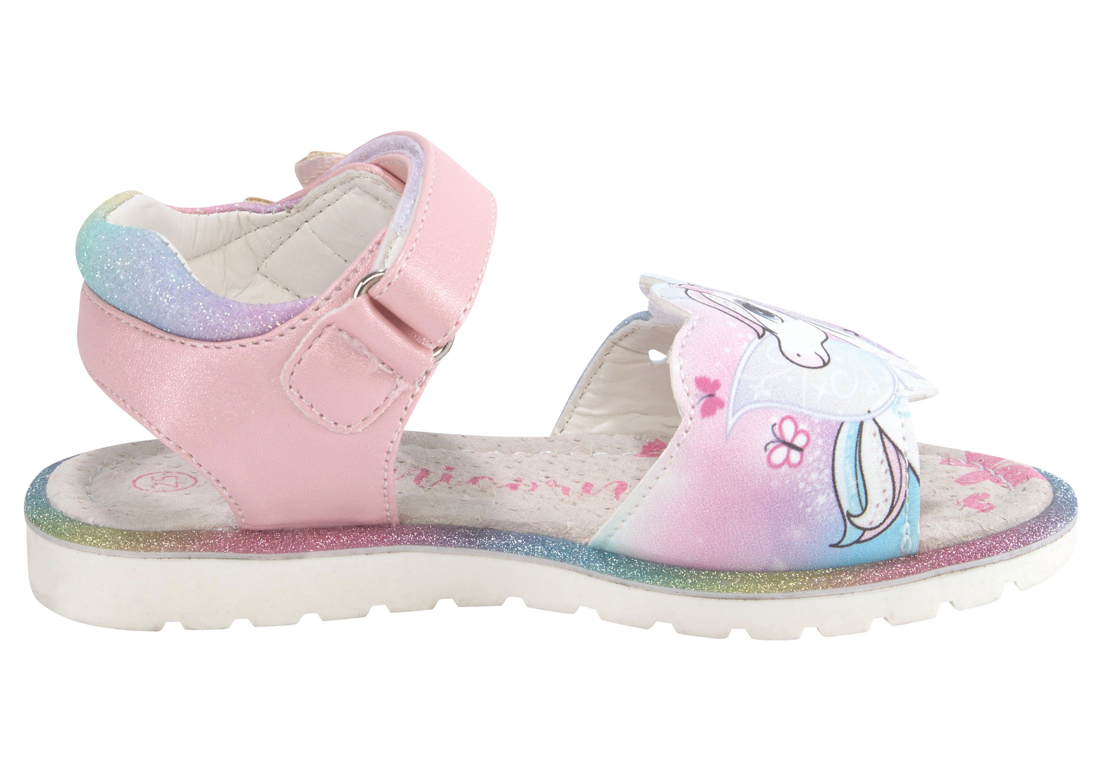 Disney Sandalen Unicorn met klittenband