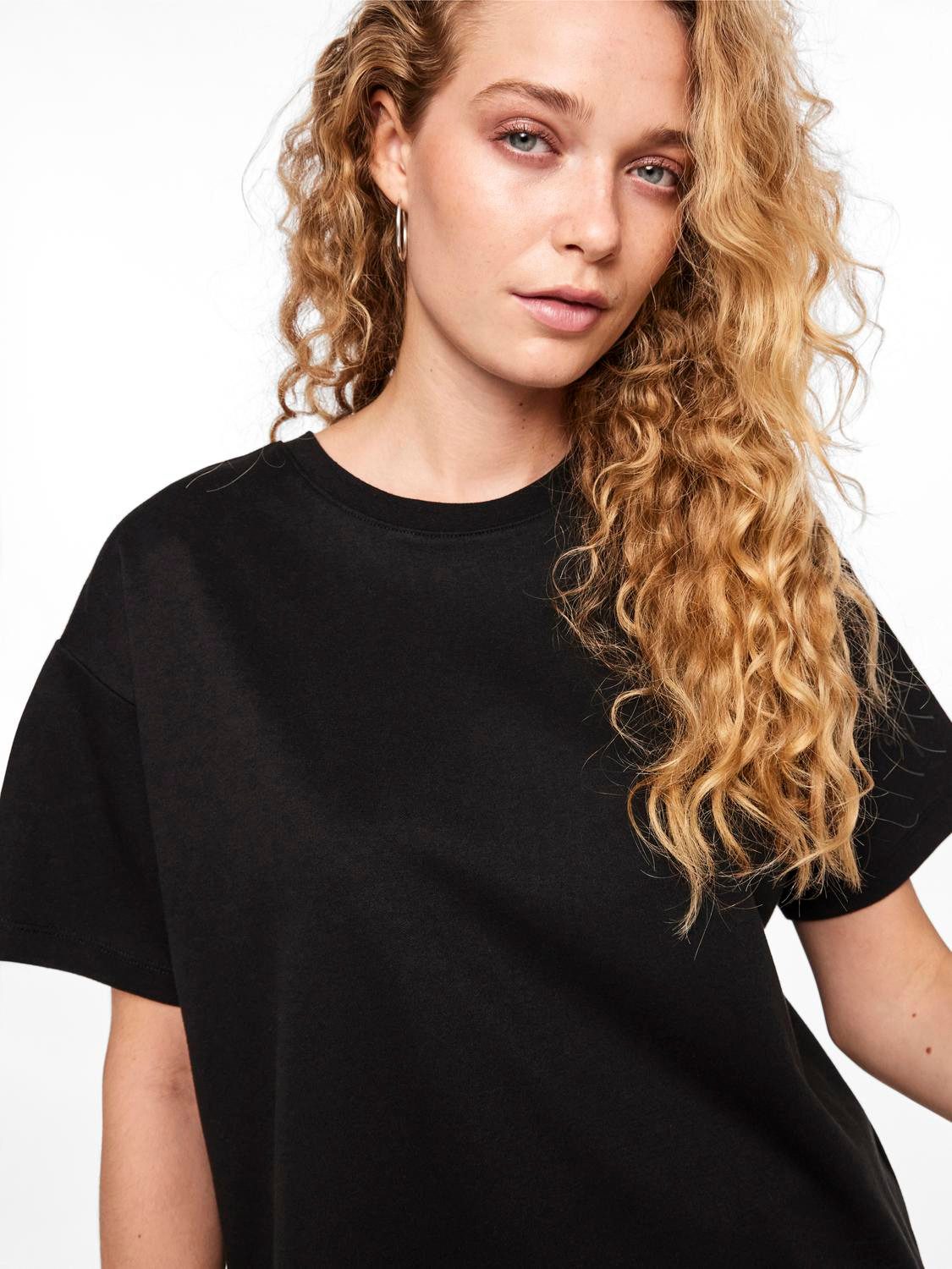 pieces Shirt met korte mouwen PCSKYLAR SS OVERSIZED TEE NOOS