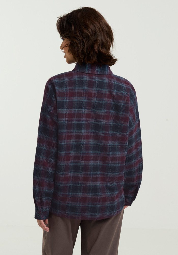 Jack Wolfskin Flanellen blouse BAJA FLANNEL SHIRT W