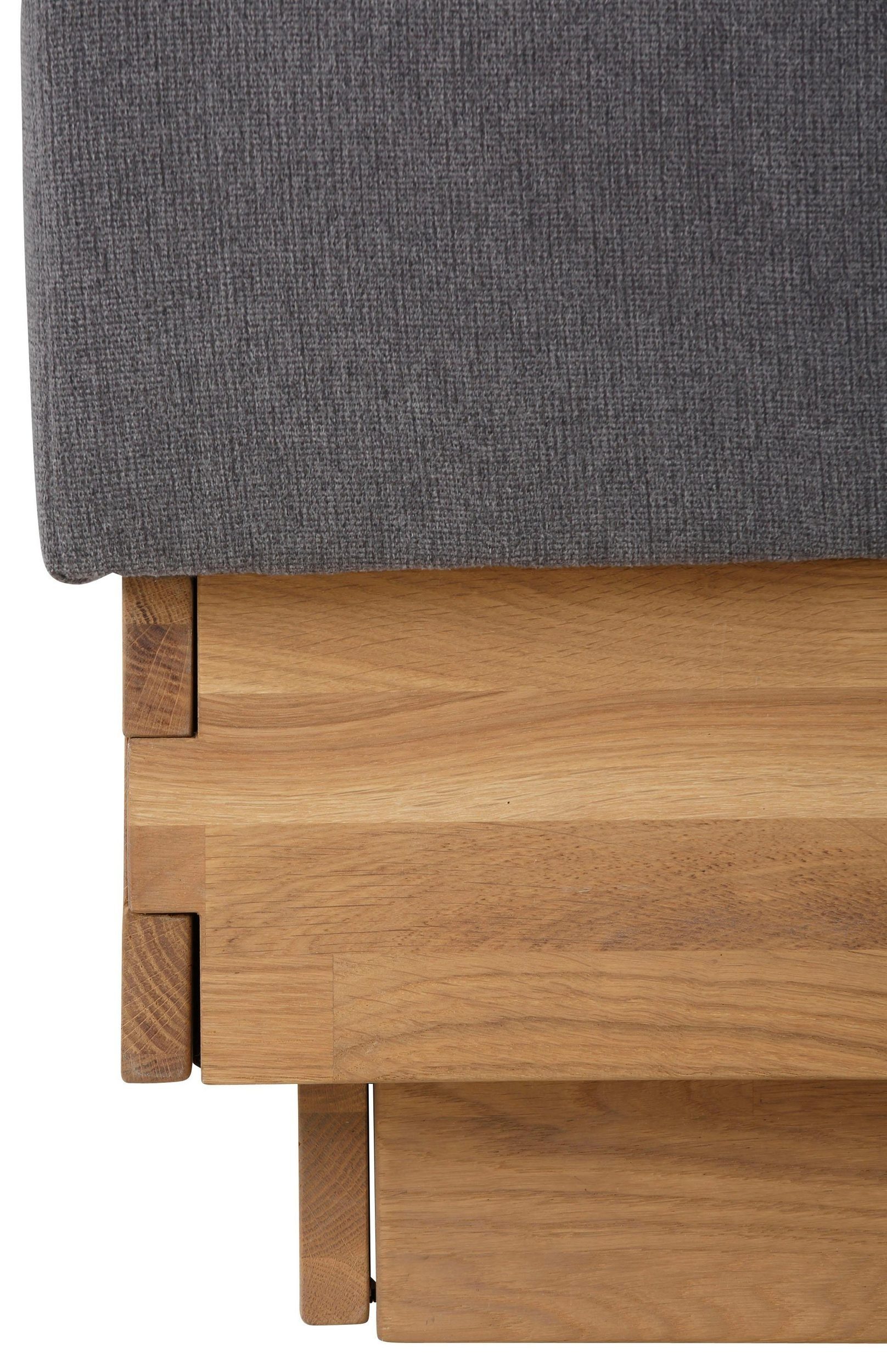 Home affaire Boxspring Cavan Eiken, met bedkist & topmatras, verschillende hardheden (ook H4)