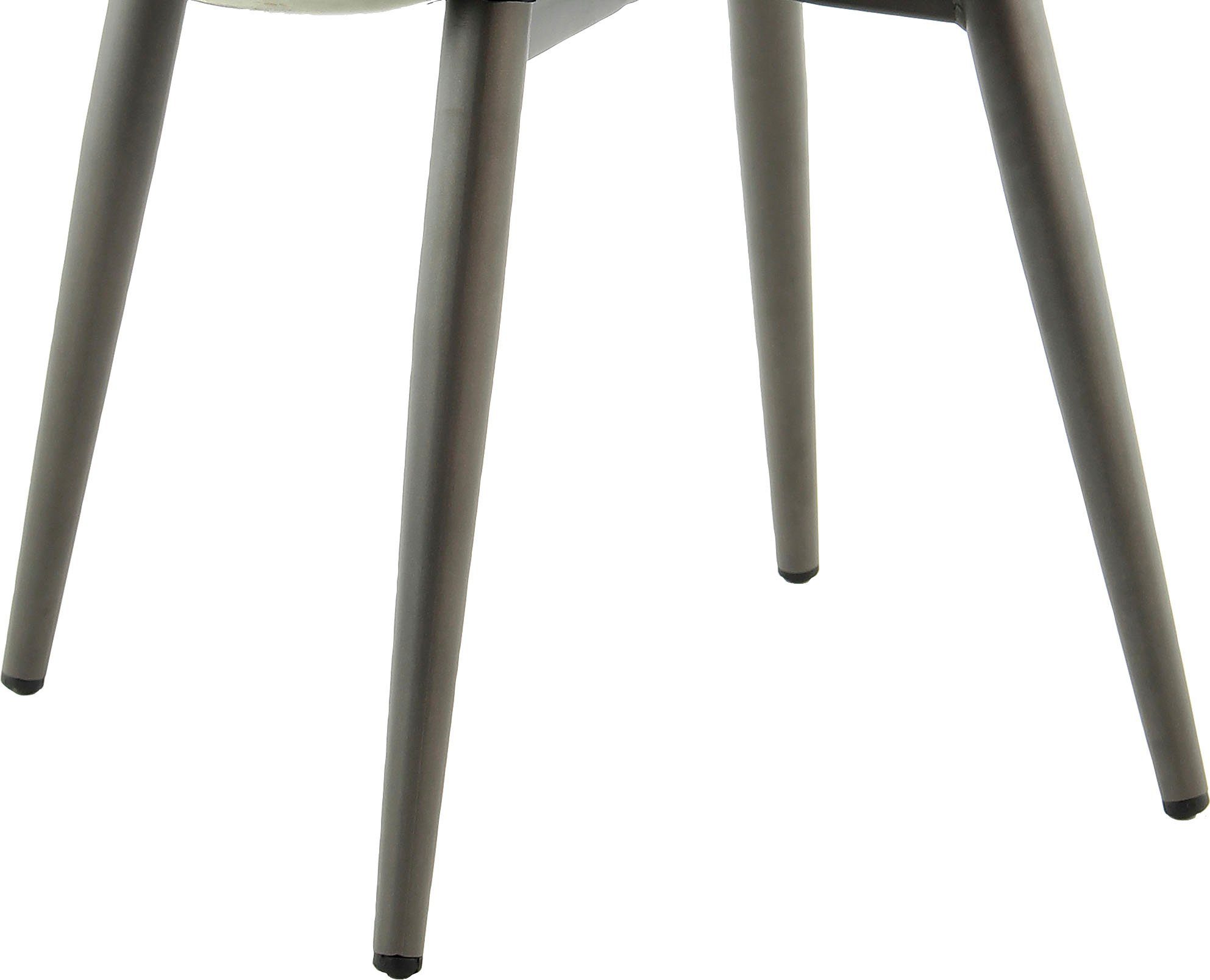 Kayoom Stoel Cecil 110 2-delige set, moderne kleuren, rugleuning met stijlvol stikpatroon