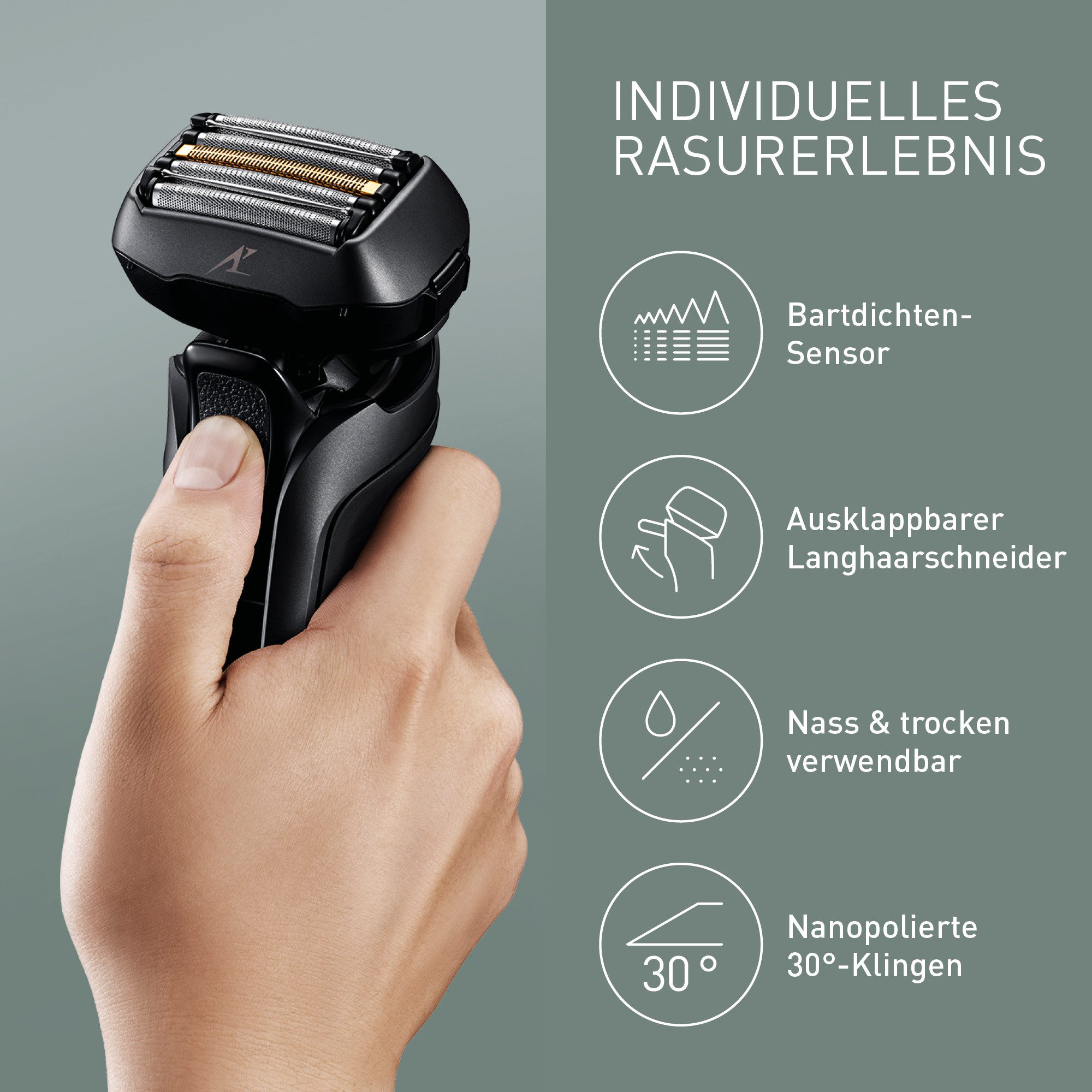 Panasonic Elektrisch scheerapparaat Series 900 Premium scheerapparaat ES-LV9U