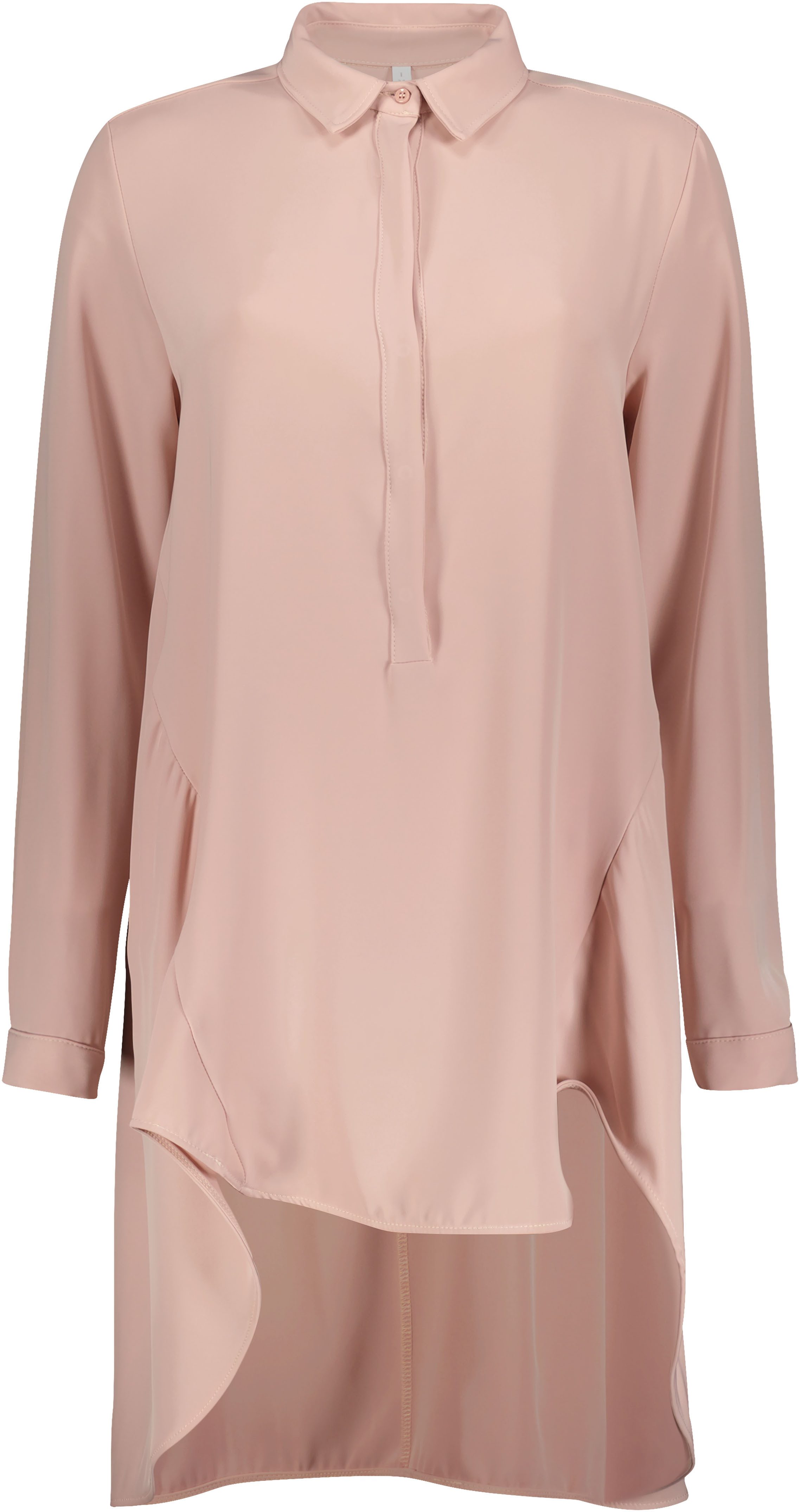 IMPERIAL Lange blouse in kreukvrije kwaliteit met stretch