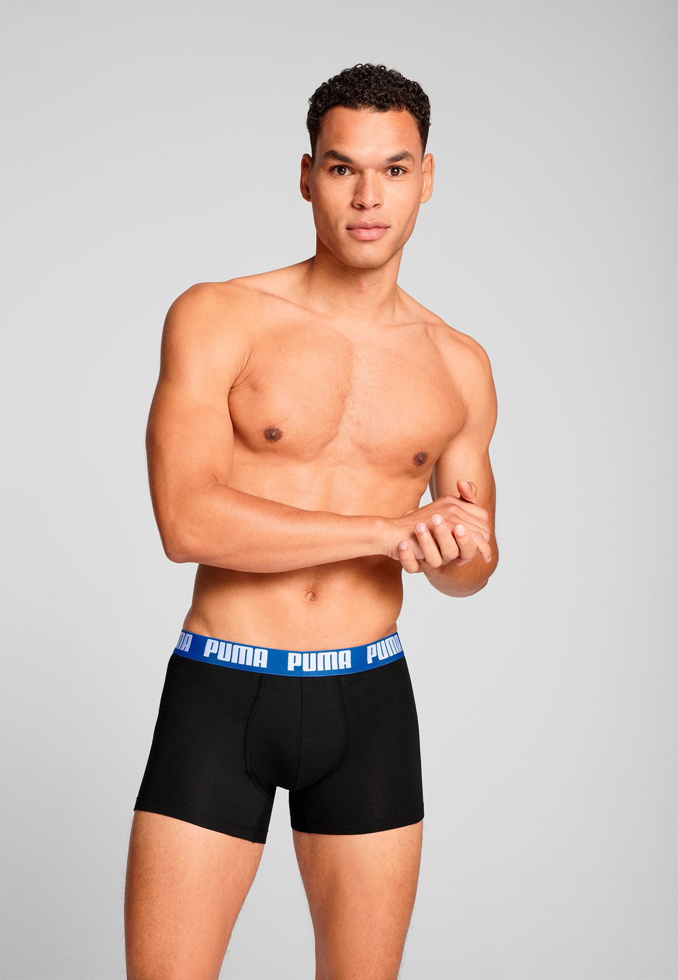 PUMA Boxershort met puma webband (2 stuks, Set van 2)