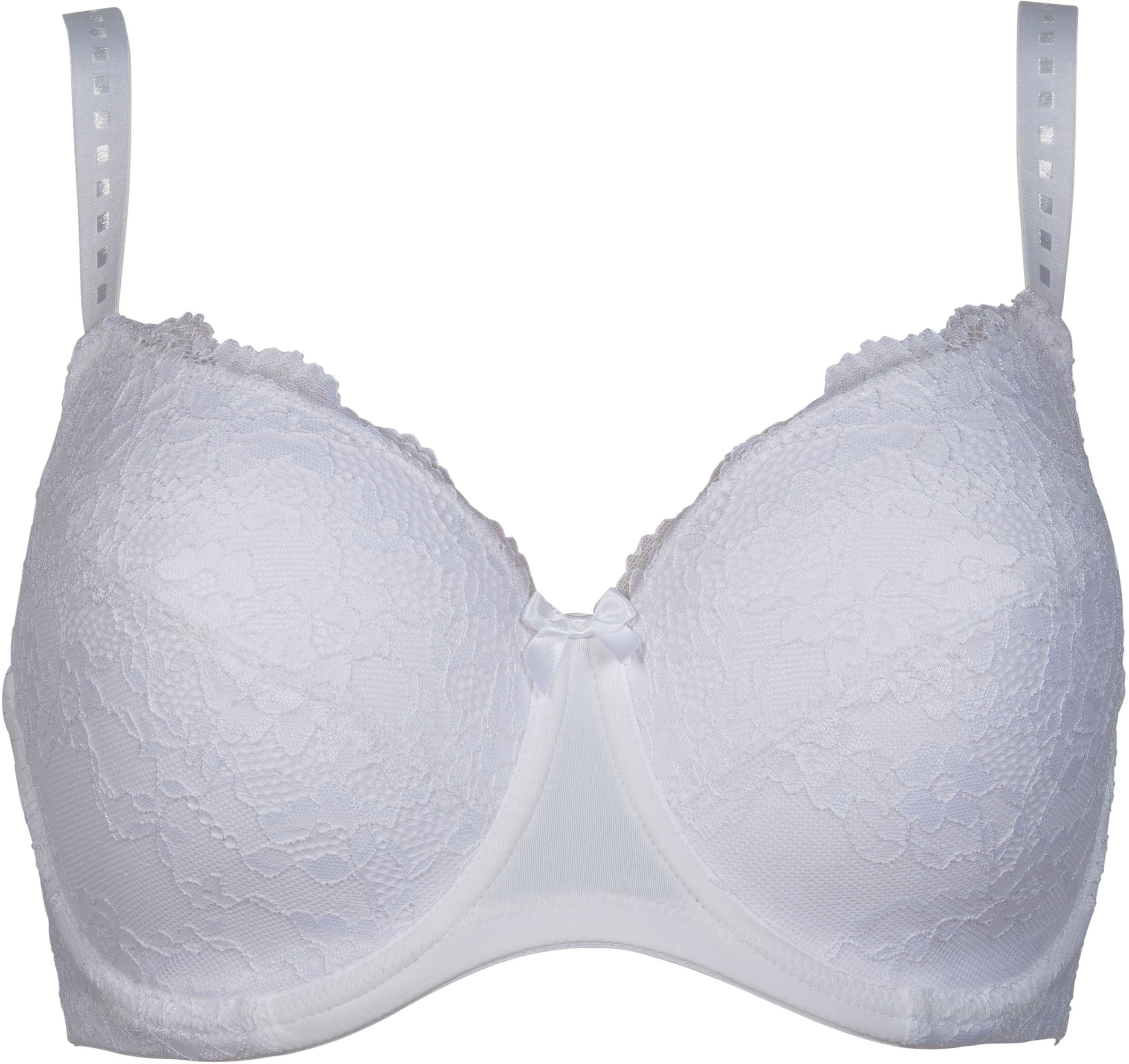 After Eden D-cup & up Beugel-bh LOIS met elegante kantdecoratie