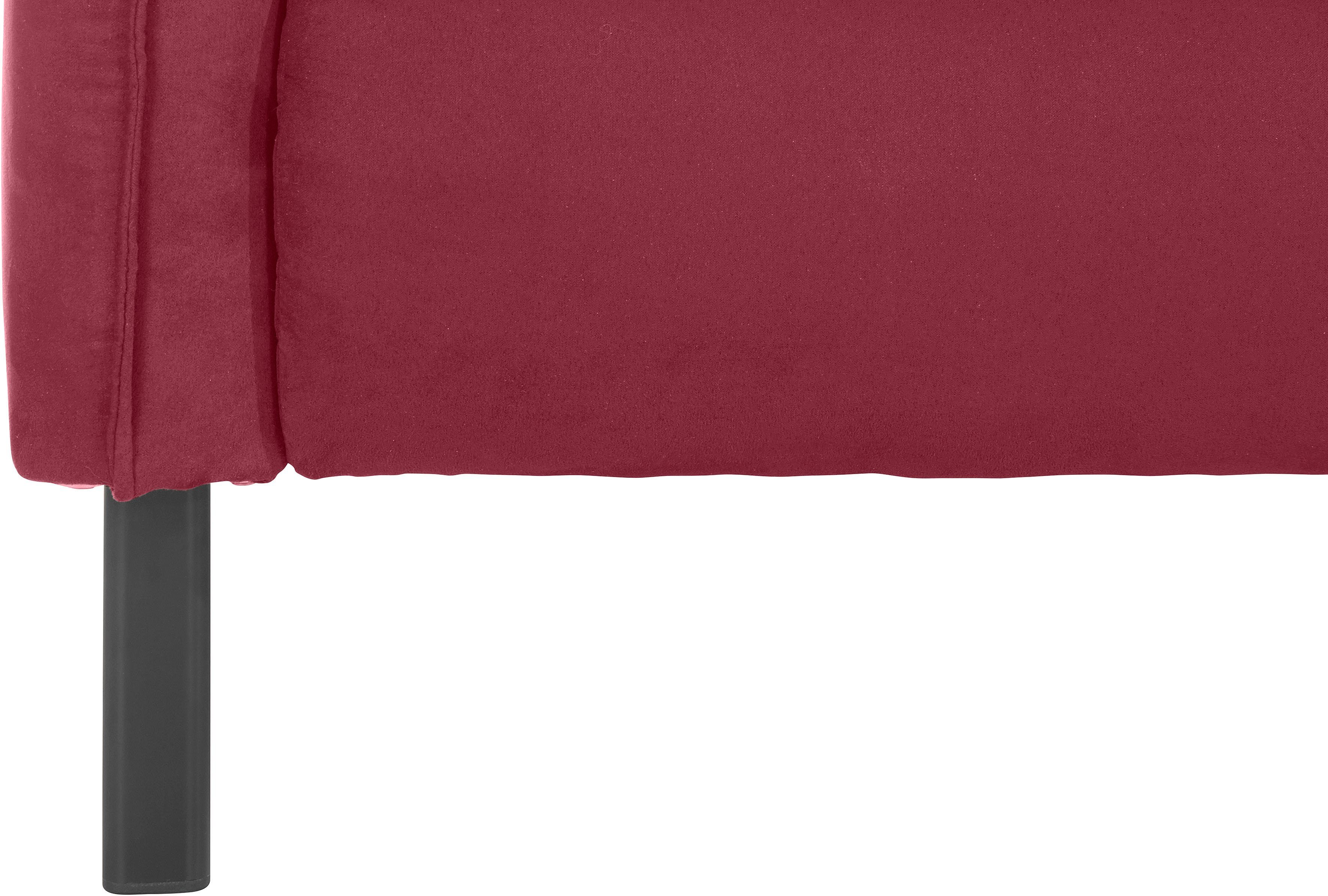 INOSIGN Hoekbank Birkholm L-vorm Verstelbare armleuningen, ook in Easy Clean bekleding - met water te reinigen