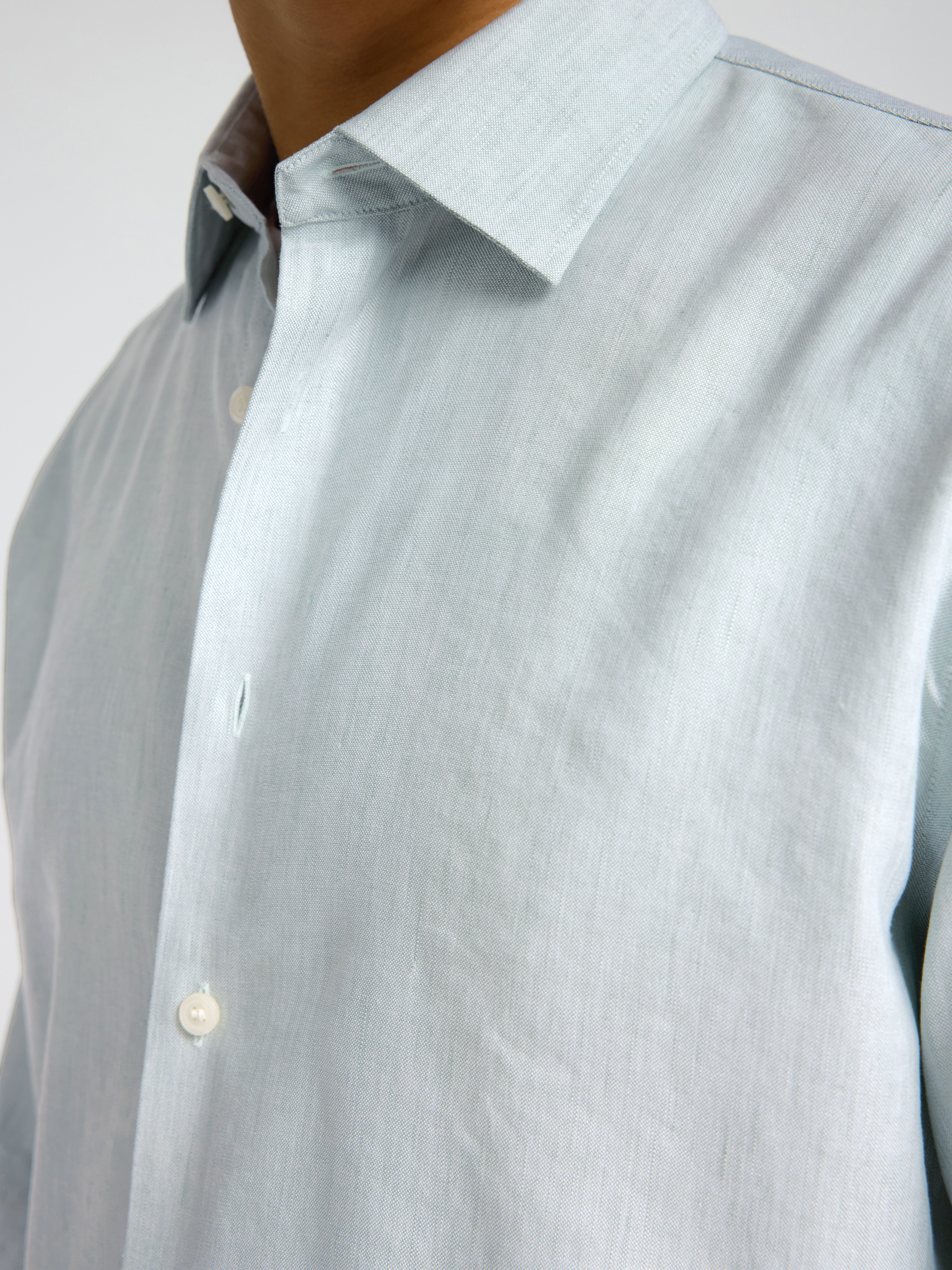 SELECTED HOMME Overhemd met lange mouwen SLHREG-LEO LIGHT SHIRT LS NOOS