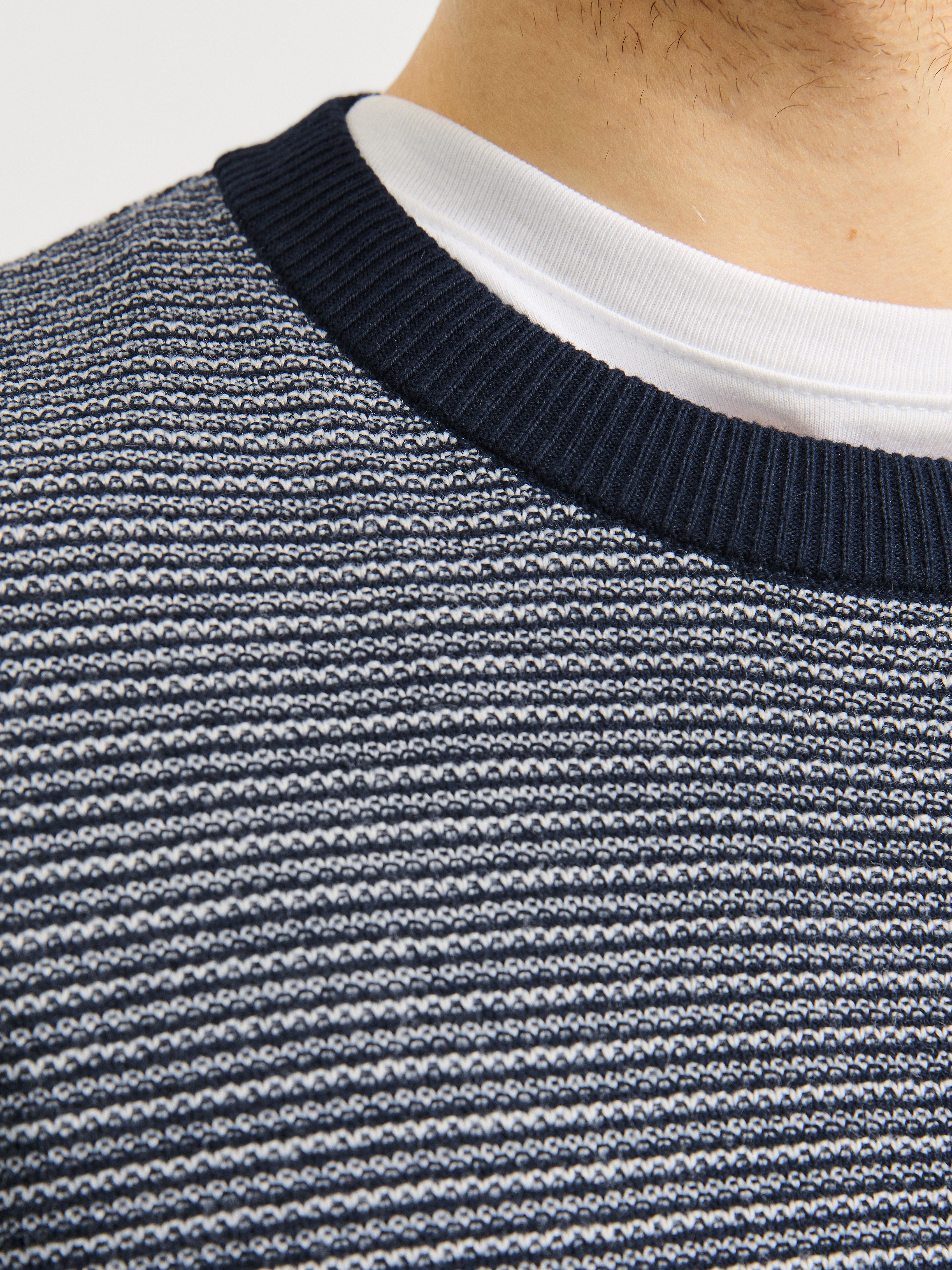 Jack & Jones Gebreide trui JJBRADY KNIT CREW NECK