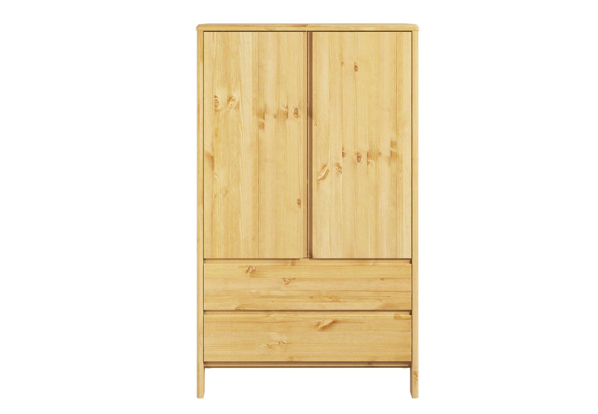 Home affaire Waskast Luven van massief grenen, hoogte 137 cm, met 2 laden en 2 deuren