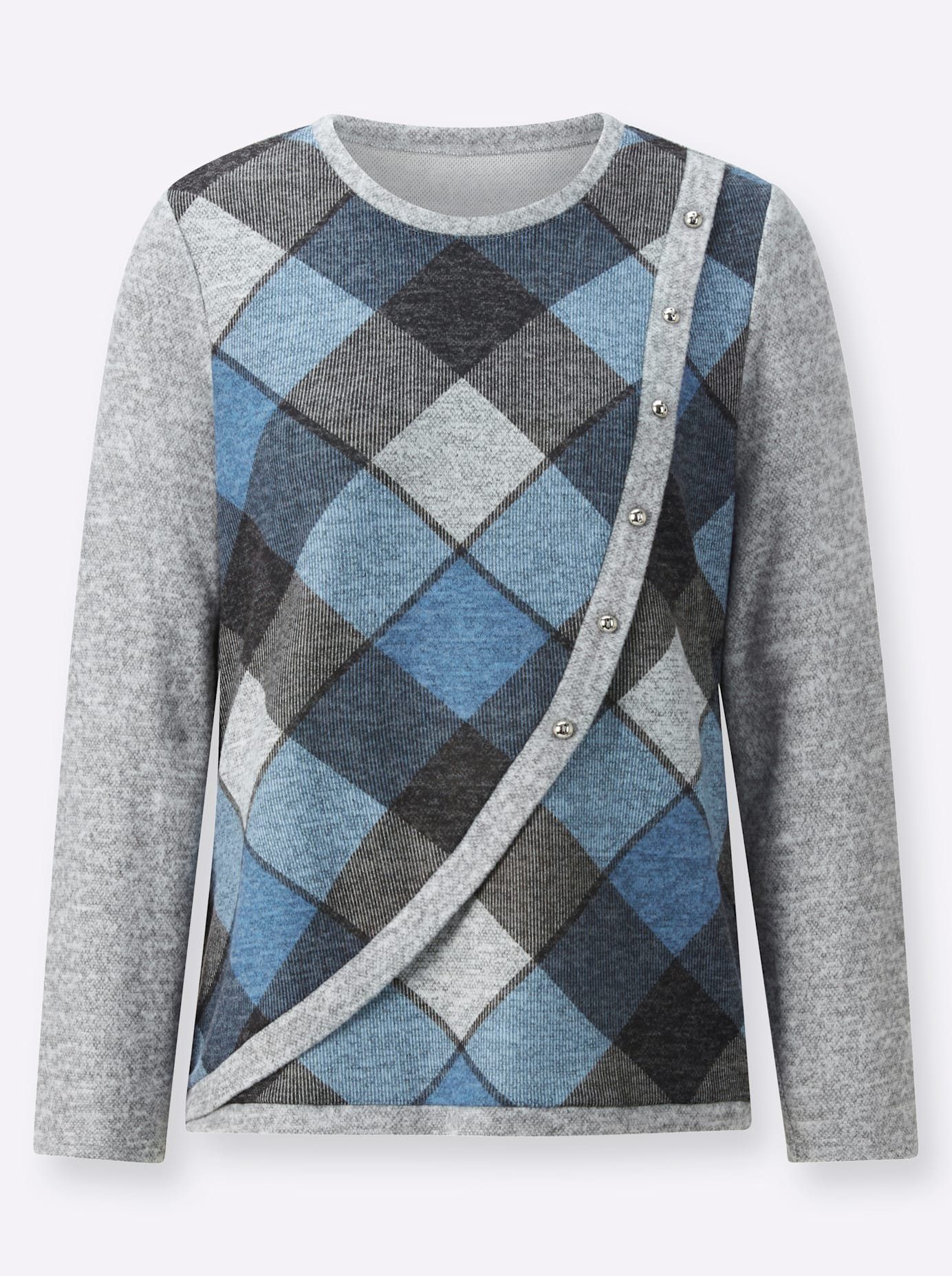 Classic Basics Shirt met lange mouwen Wintershirt (1-delig)