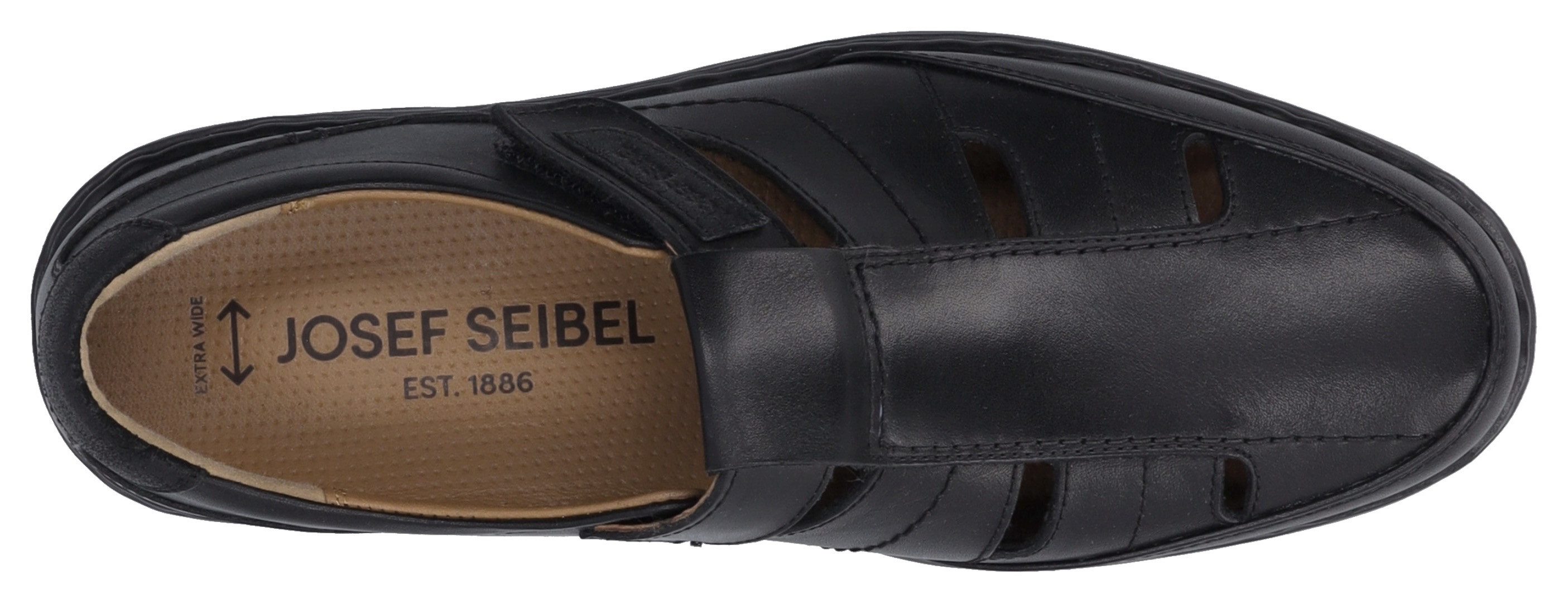 Josef Seibel Klittenbandschoenen Alastair 08 , bakkersandalen, lage schoenen, comfort schoenen in extra brede pasvorm