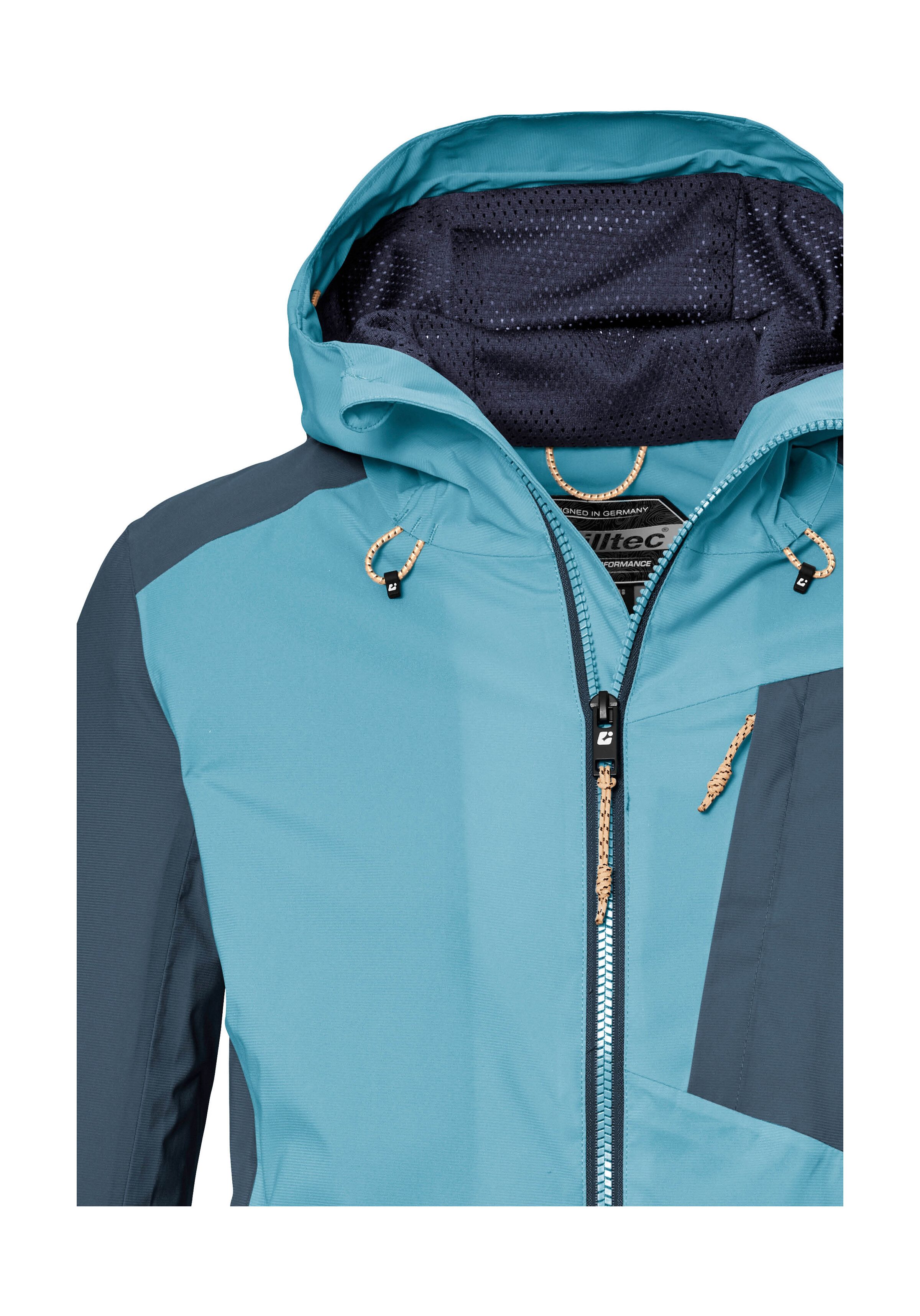 Killtec Outdoorjack KOS 83 WMN JCKT Damesjas: Colourblock, waterdicht, ademend, PFAS-vrij
