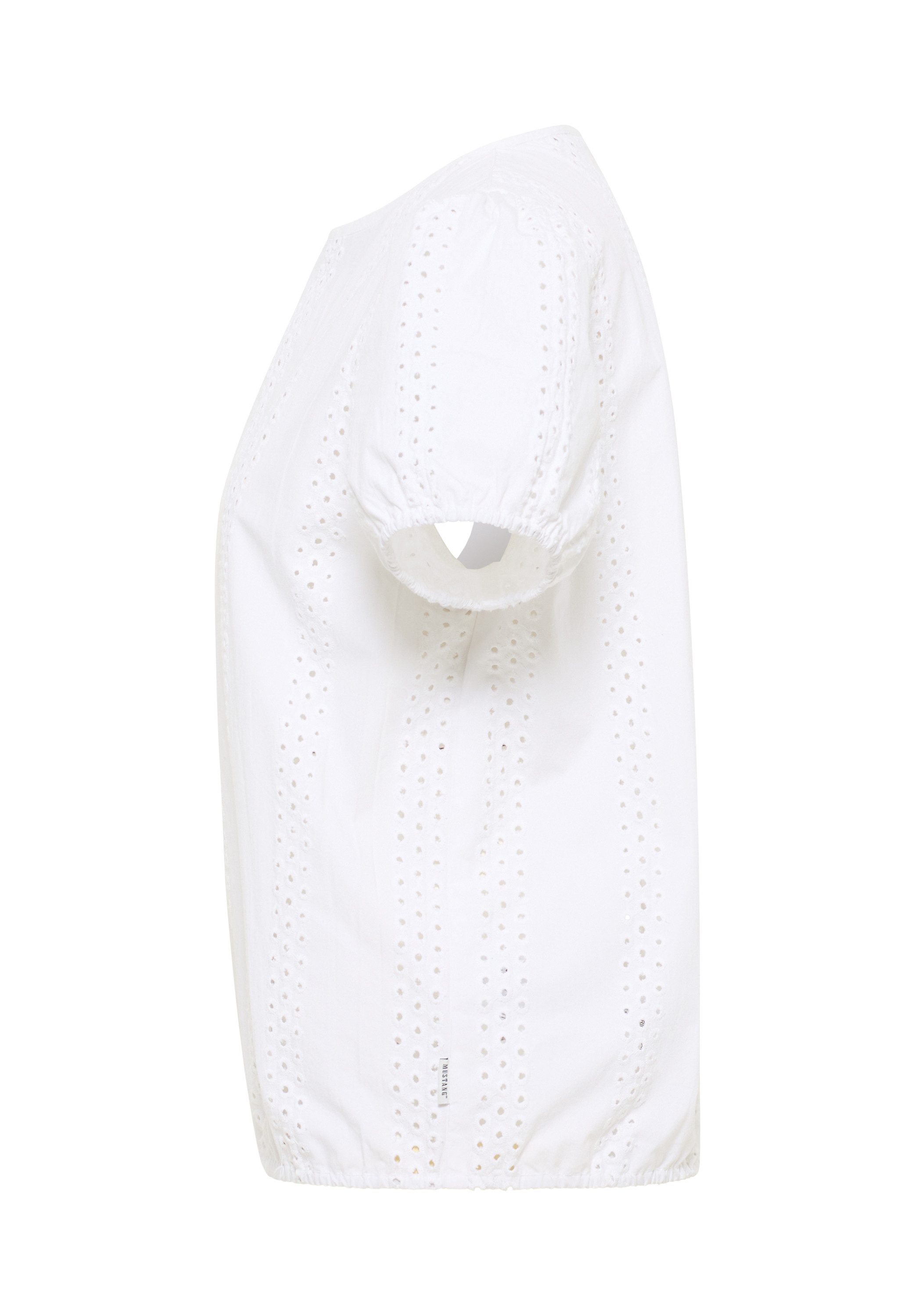 MUSTANG Blouse met korte mouwen Damesstijl Assaria