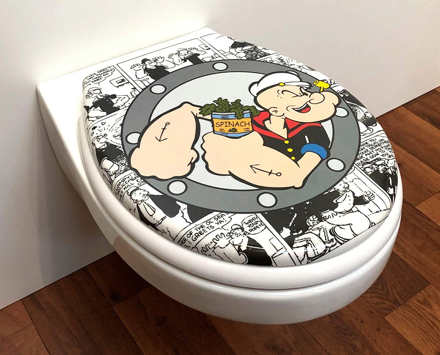 ADOB Toiletzitting Comic met soft-closemechanisme