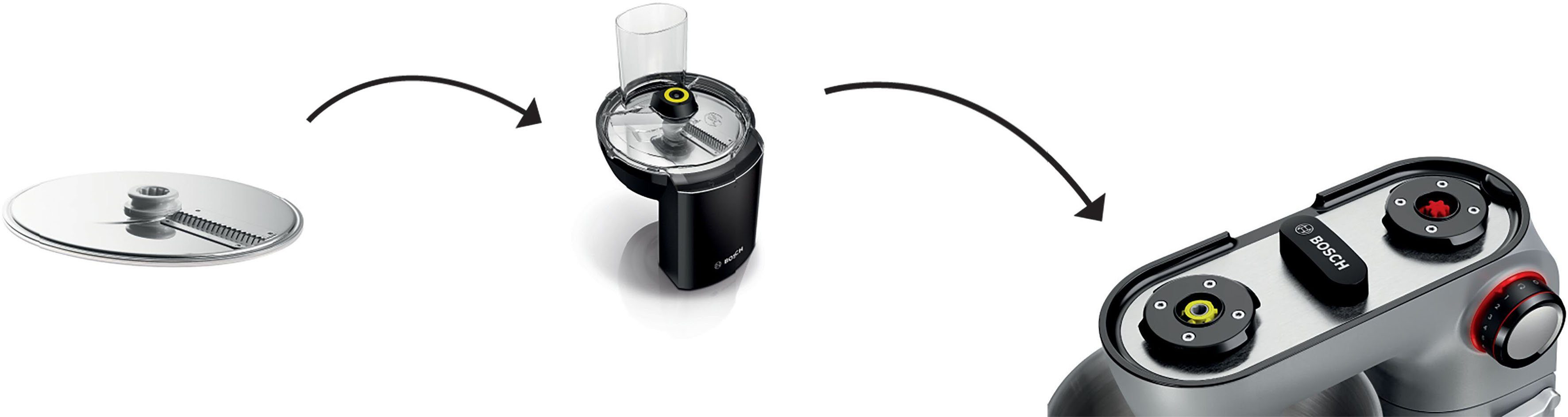 BOSCH Groentesnij-opzetstuk MUZ9AG1