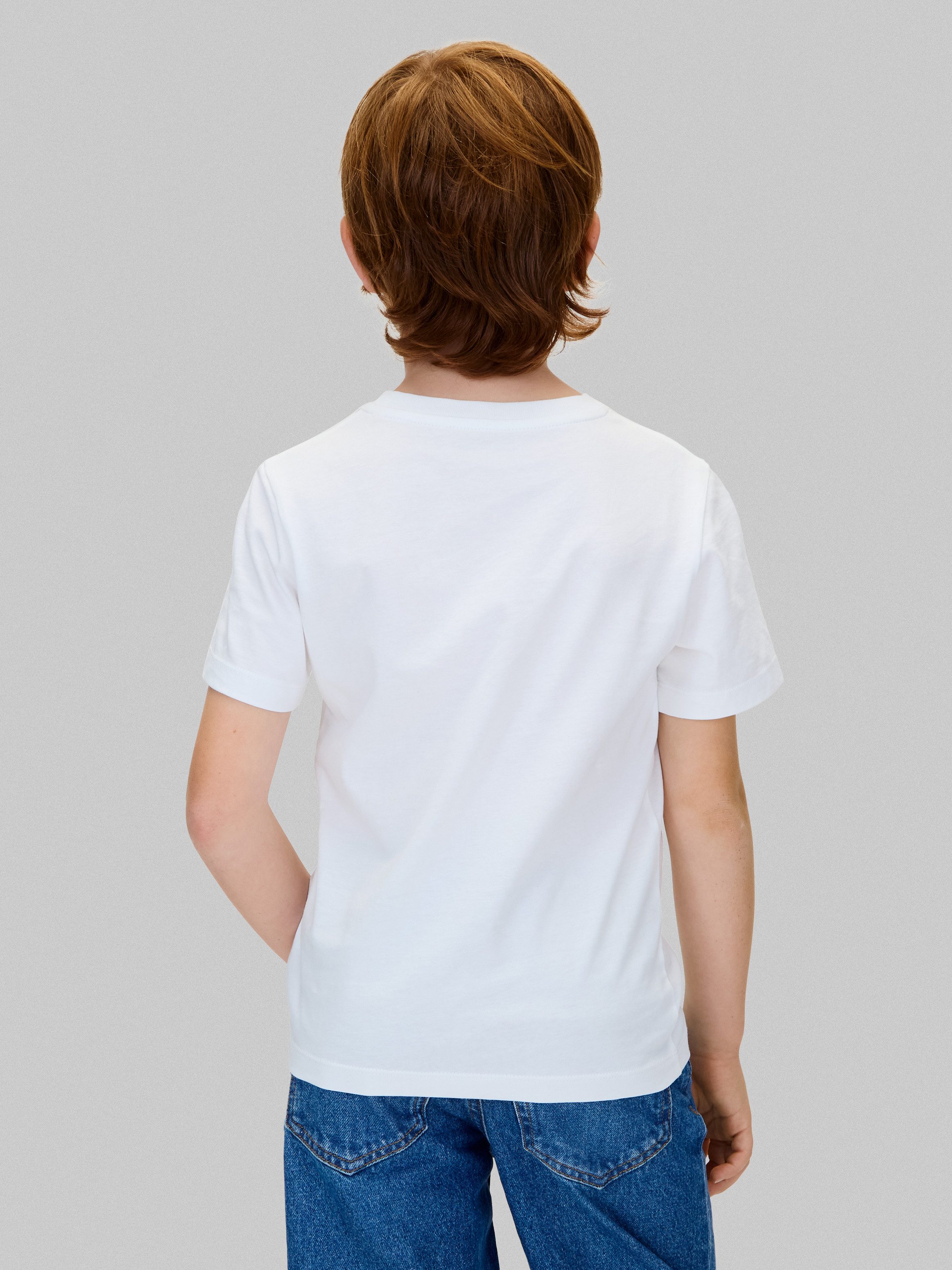 Calvin Klein T-shirt REG. CK SMALL GRAPHIC SS T-SHIRT voor kinderen tot 16 jaar, logo-print