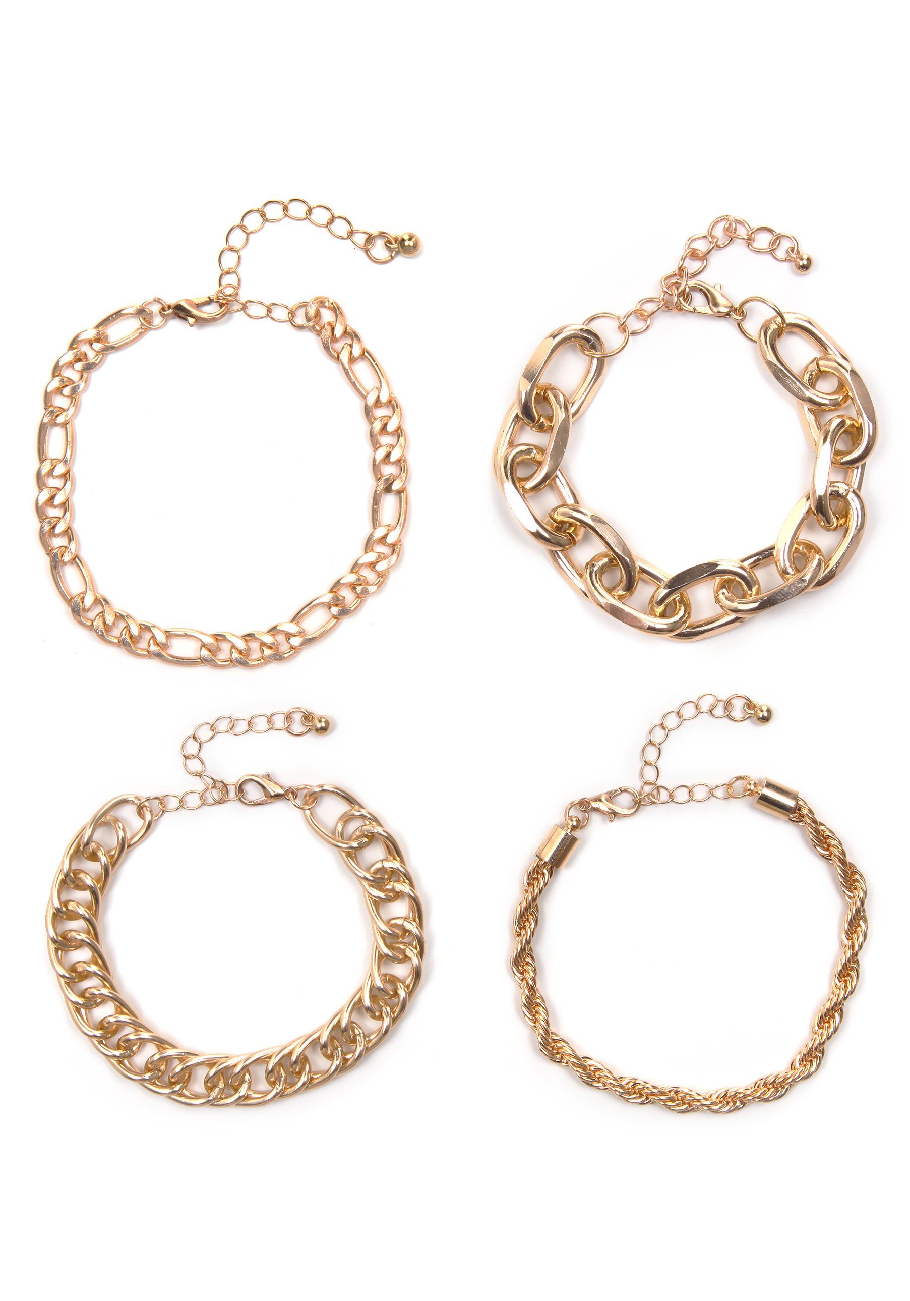 Firetti Armbandset Armband Sieraadset (set, 4-delig) dames armbanden maat -