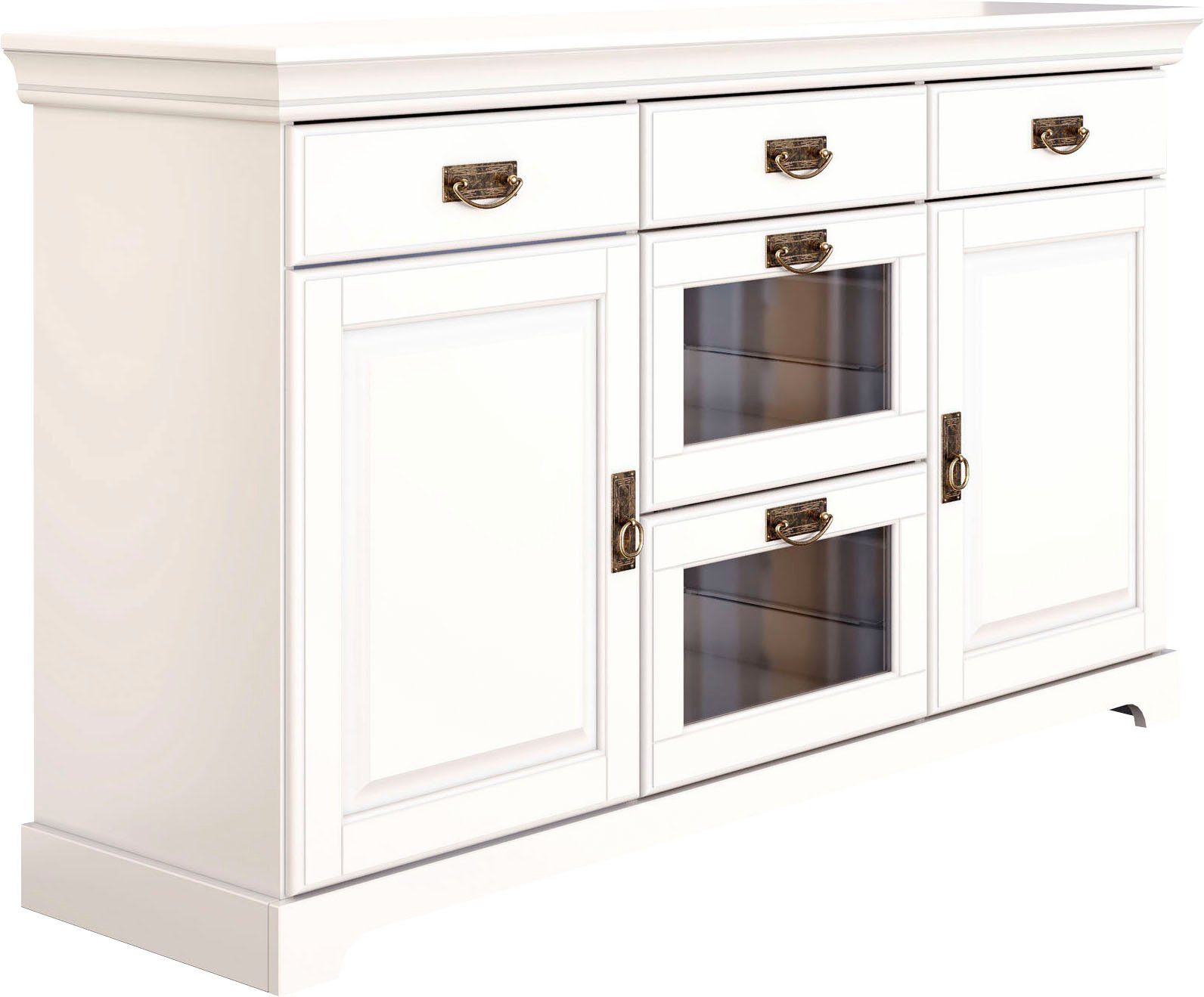 Home affaire Dressoir Rügen Commode van massief dennenhout, FSC®, breedte 145 of 180 cm