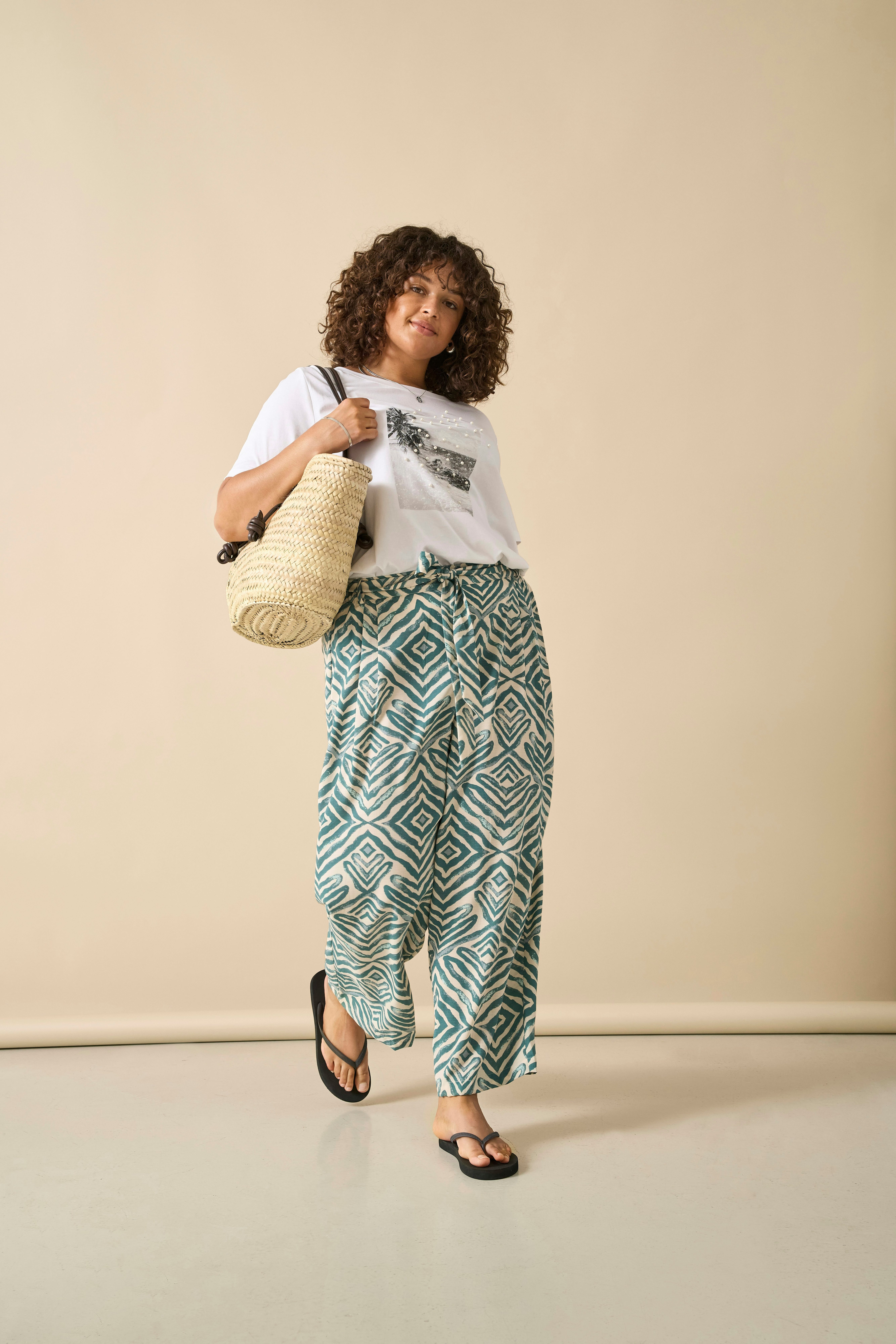 ONLY CARMAKOMA Culotte CARSHILLA CULOTTE PANT AOP BS