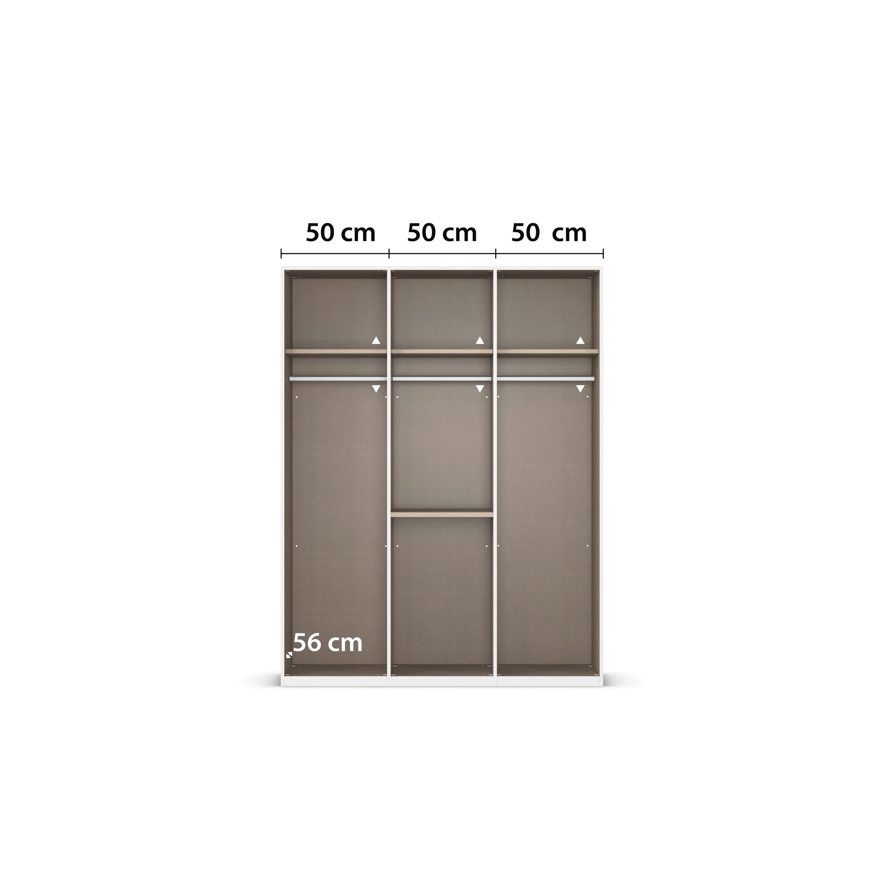 rauch Slaapkamerserie Compleet slaapkamer EVELYN Kast en bed in 2 breedtes, nachtkastje met paneel MADE IN GERMANY (set, 3-delig)