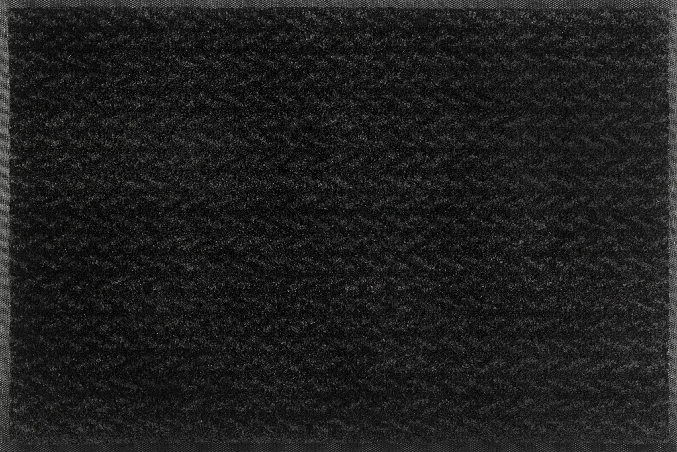 wash+dry by Kleen-Tex Mat Duo Charcoal Inloopmat, antislip, geschikt voor binnen en buiten, wasbaar