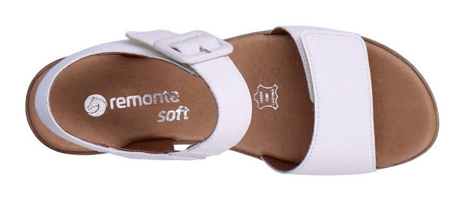 Remonte Sandaaltjes ELLE-Collection , blokhak, zomerschoen, sandaal met klittenbandsluitingen