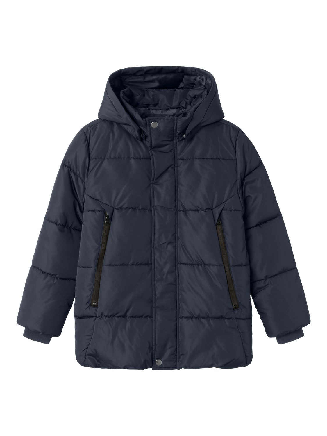 Name It Gewatteerde jas NKMMEMO JACKET TB met decoratieve, reflecterende details