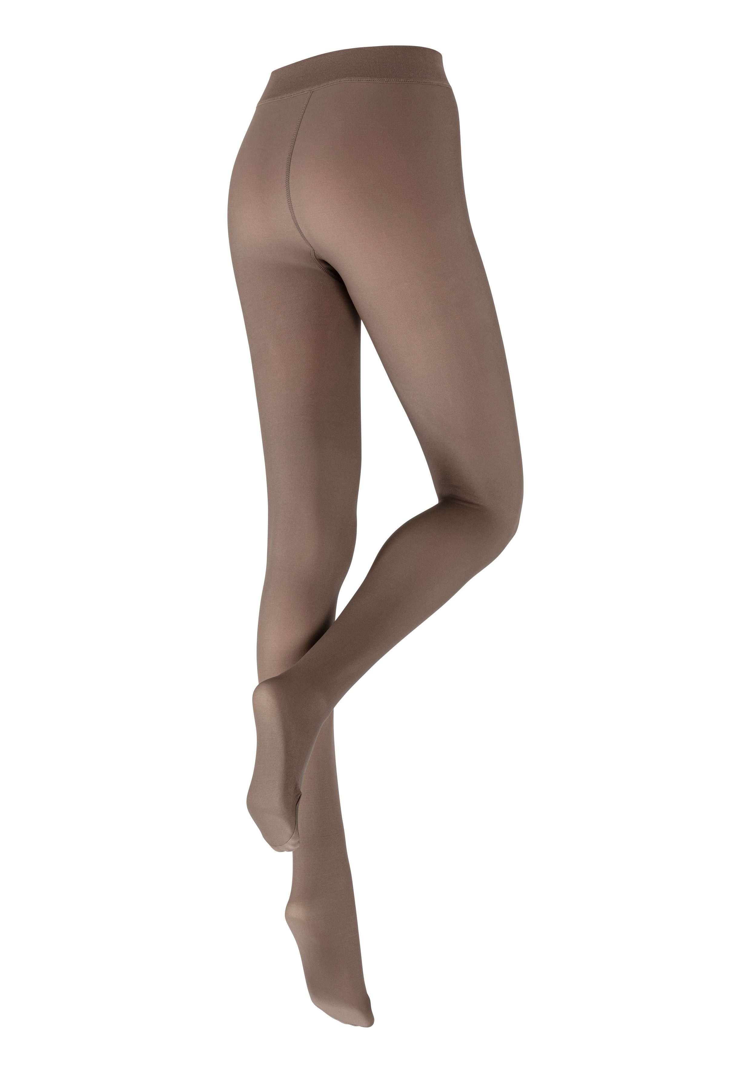 Sarlini Thermopanty DAMES FLEECE VOERING LEGGINGS in transparante look