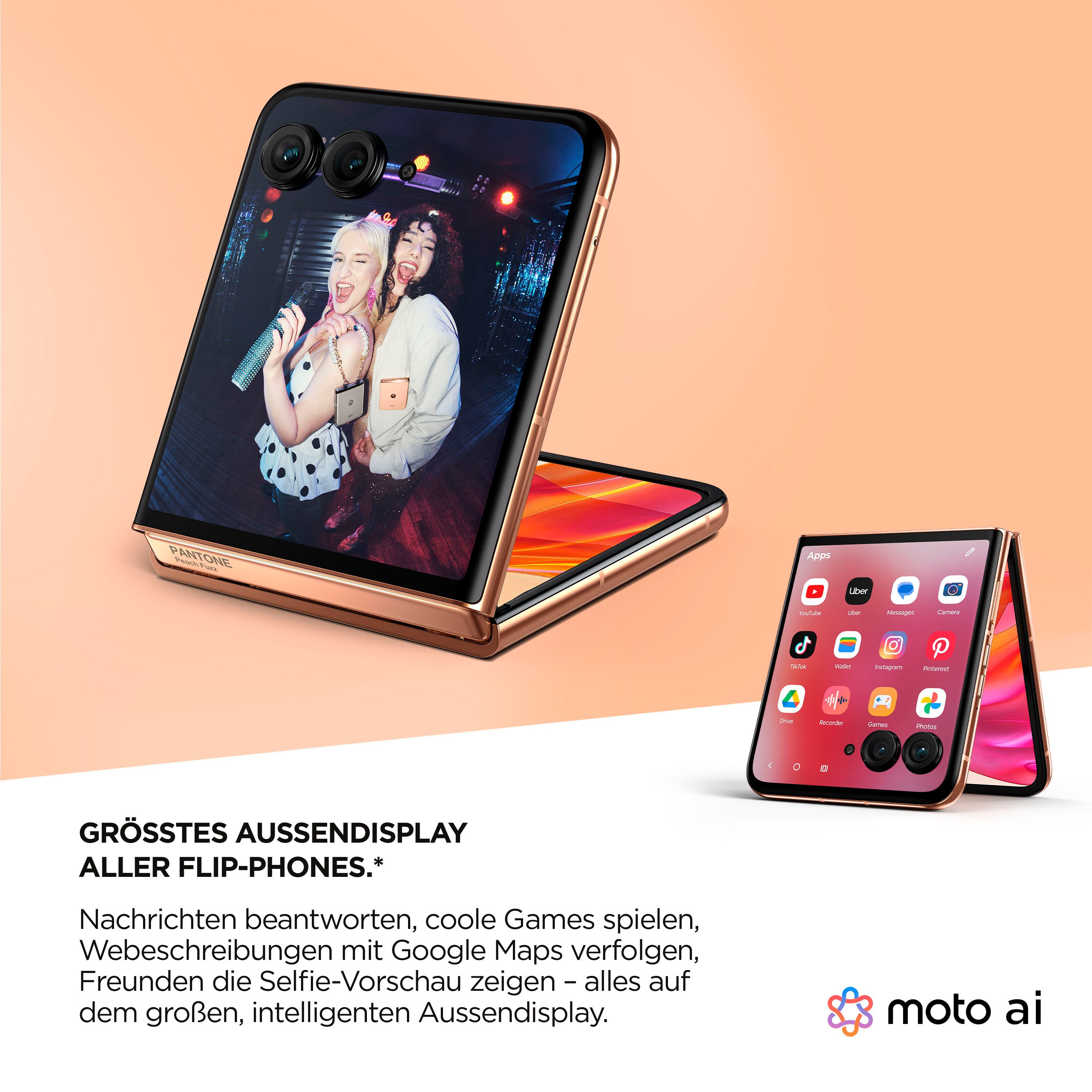 Motorola Smartphone Razr50 Ultra, 512 GB