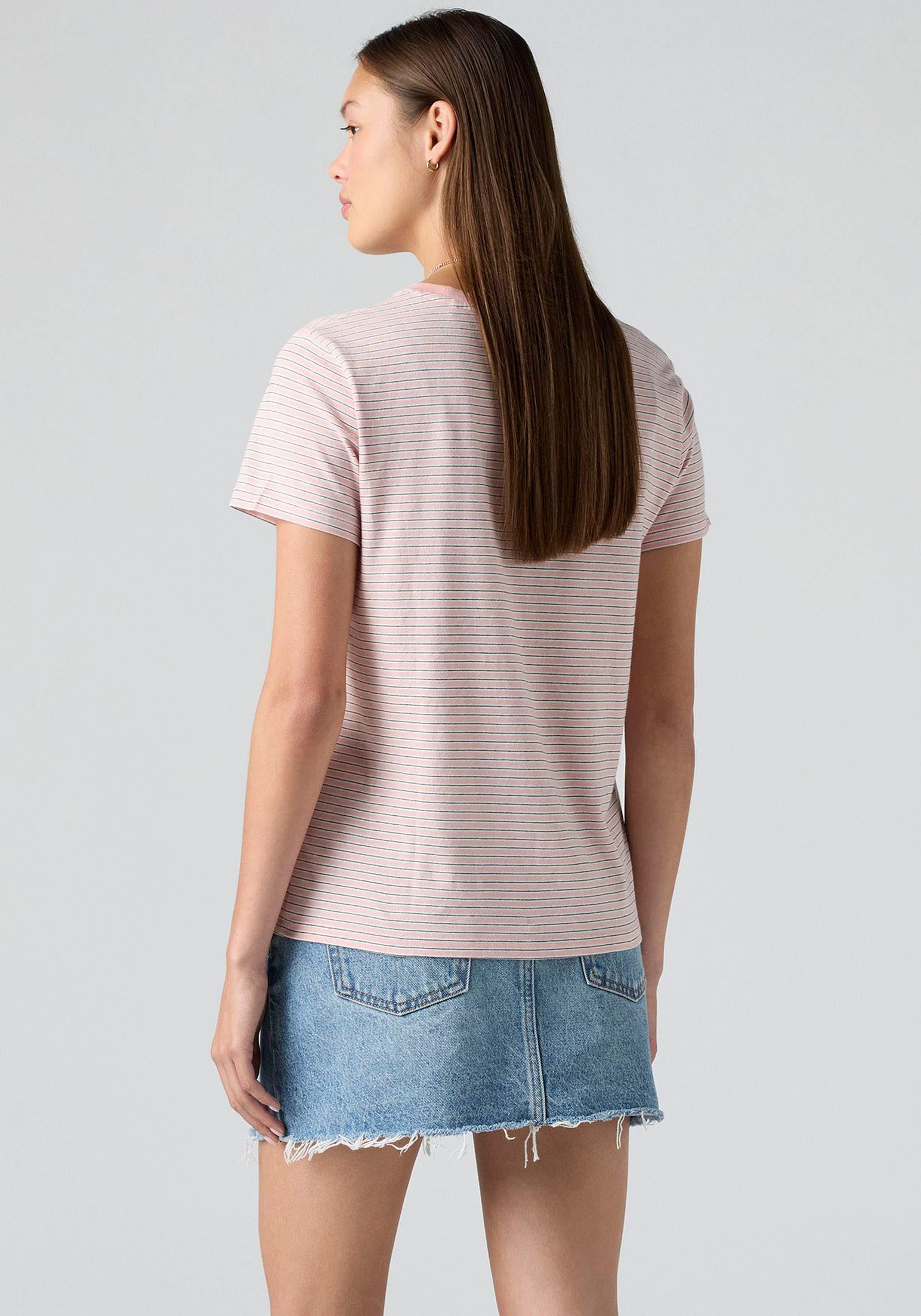 Levi's® T-shirt The Perfect Tee met klein logoborduursel