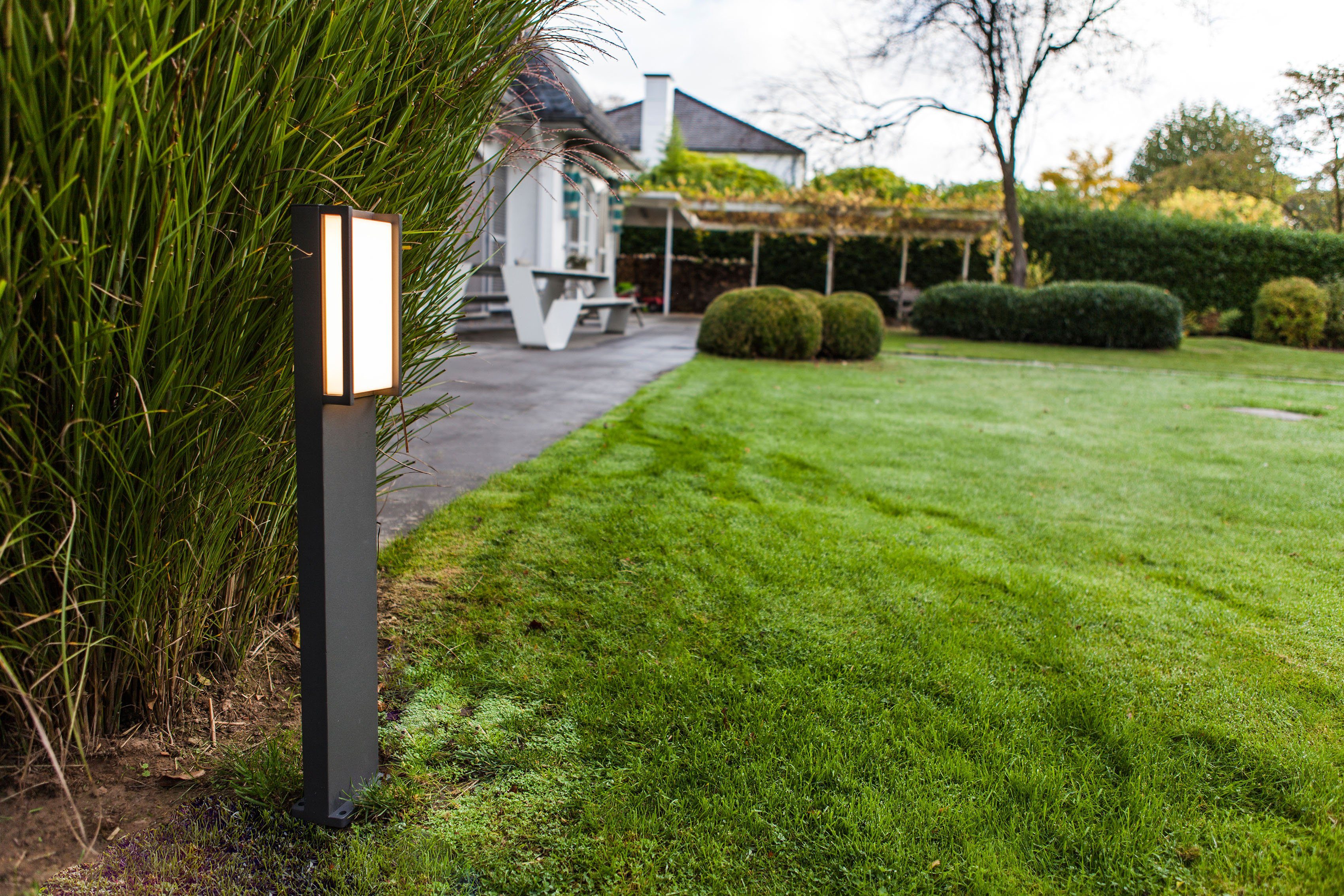 LUTEC Ledpaallamp Qubo (1 stuk)